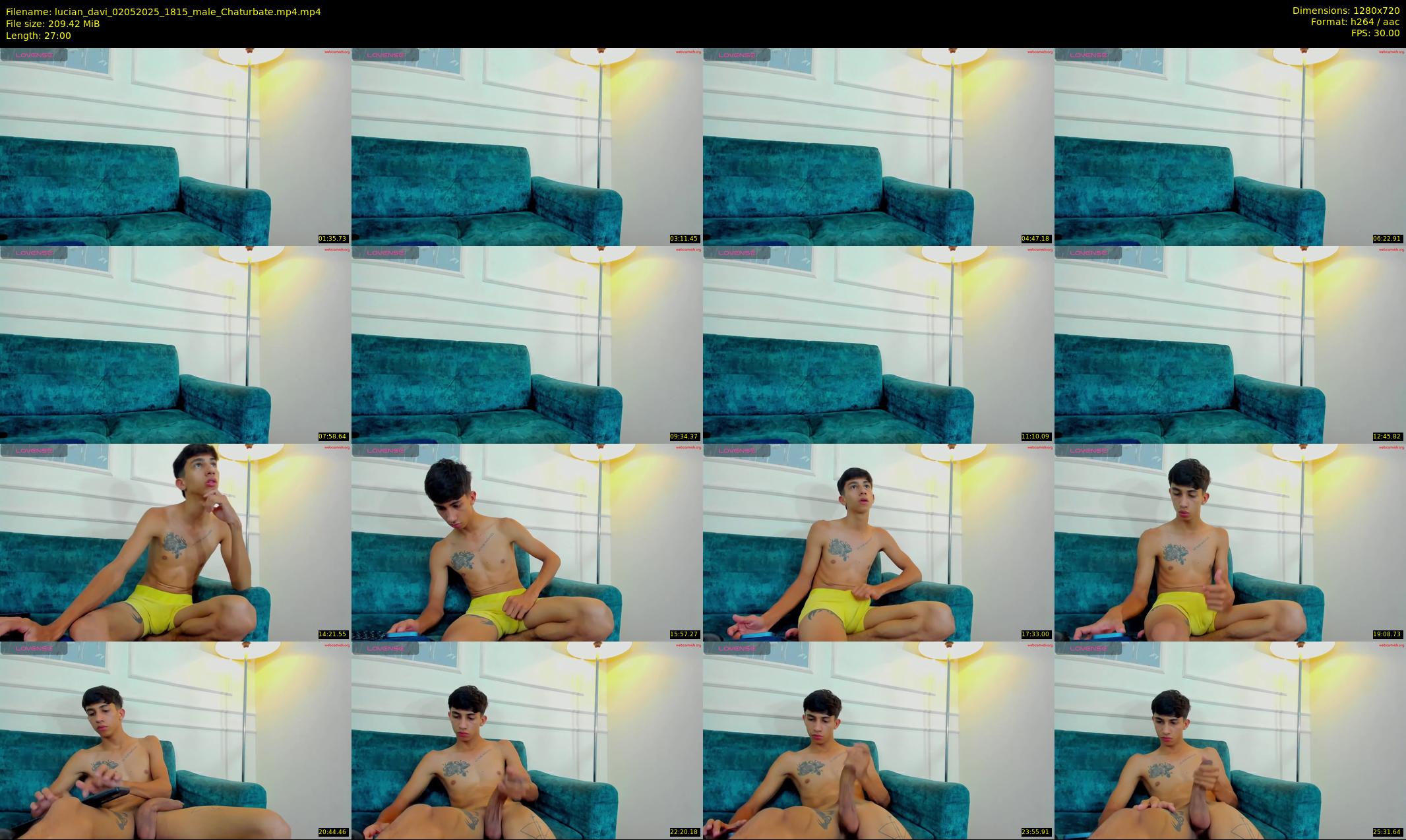 lucian_davi — 27 minute Chaturbate male cam show recording, 720p, May 2, 2025