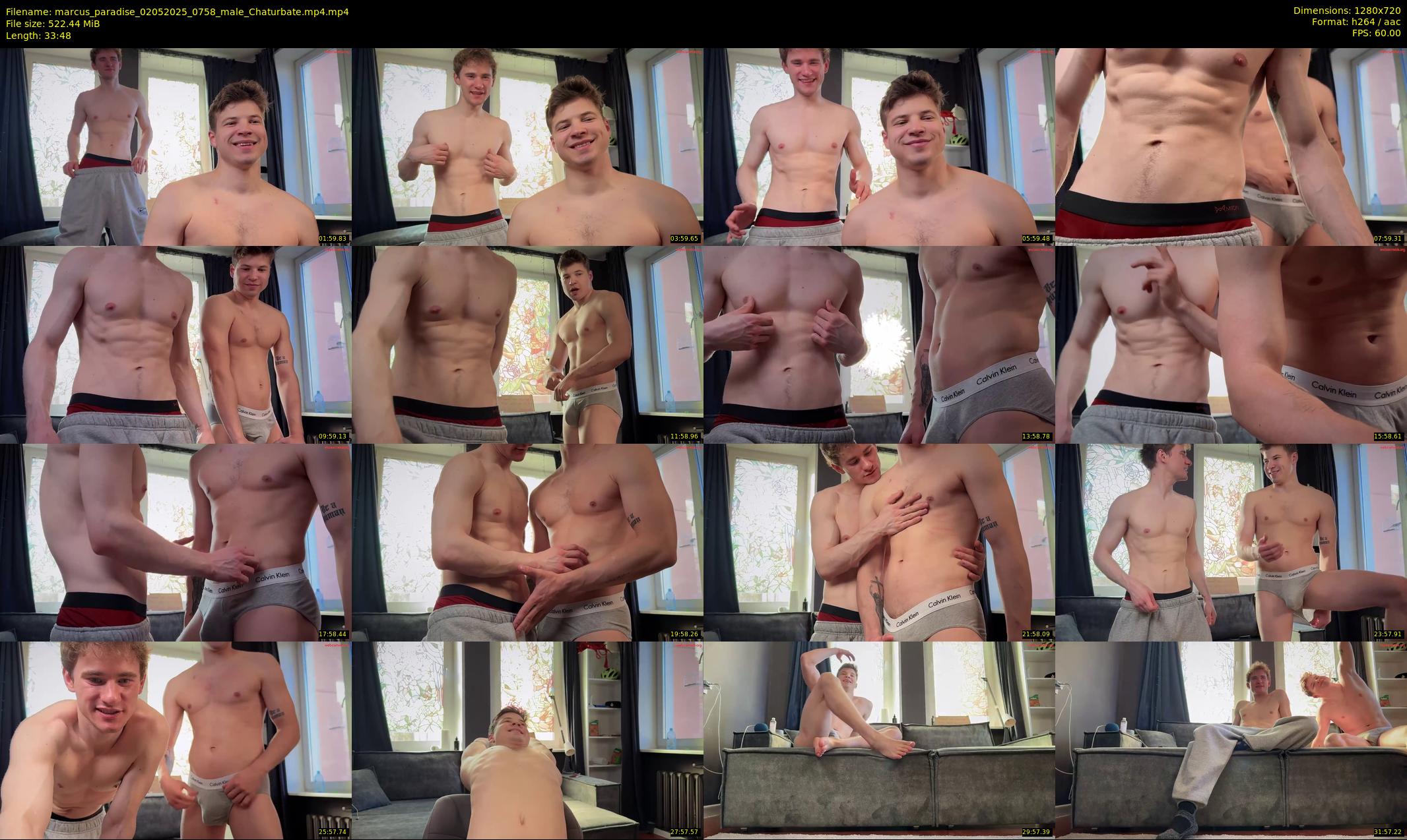 marcus_paradise — 34 minute Chaturbate male cam show recording, 720p, May 2, 2025