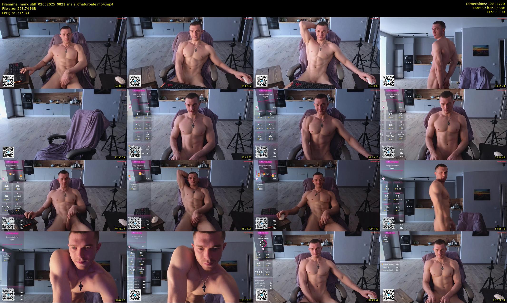 mark_stiff — 77 minute Chaturbate male cam show recording, 720p, May 2, 2025