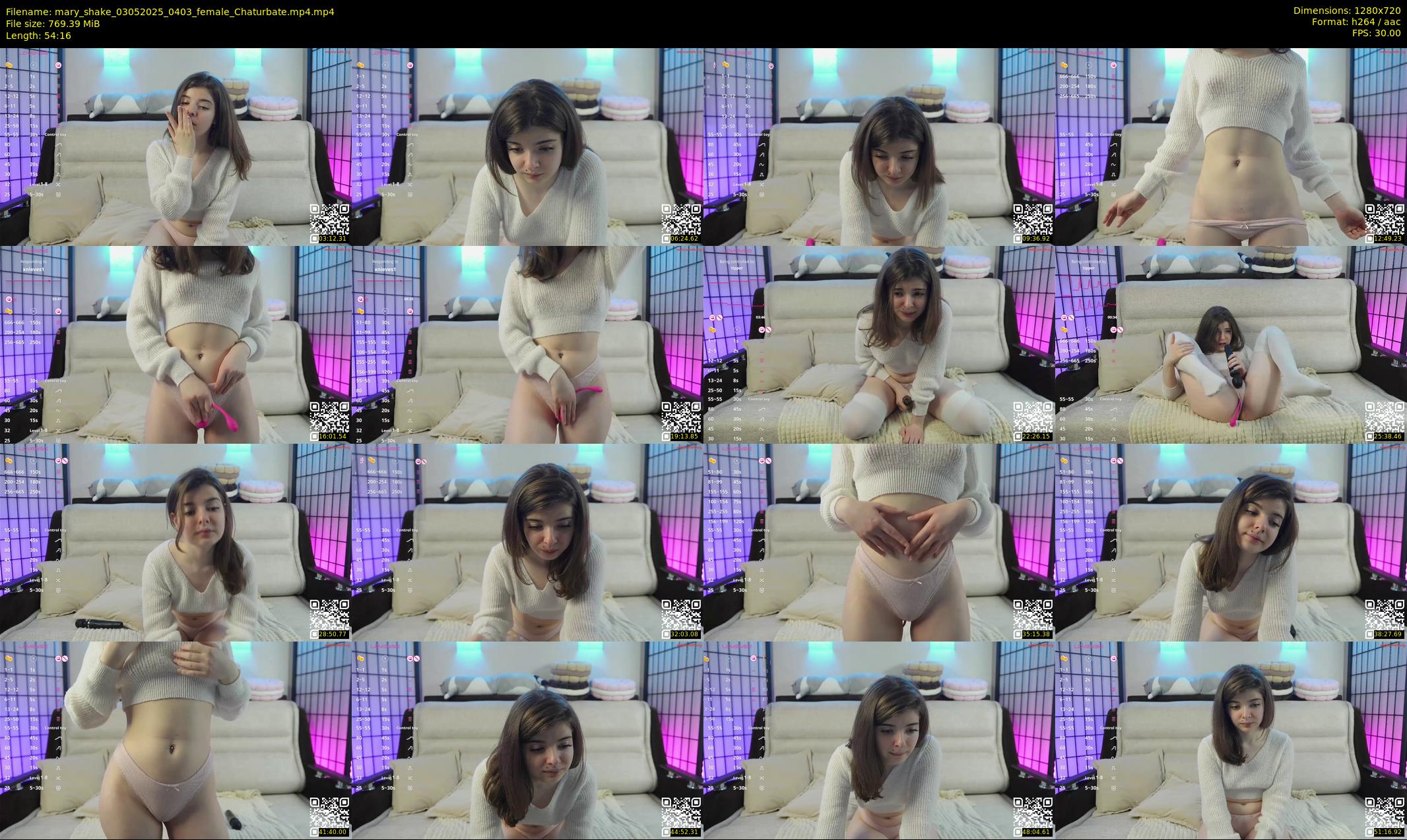 mary_shake — 55 minute Chaturbate female cam show recording, 720p, May 3, 2025