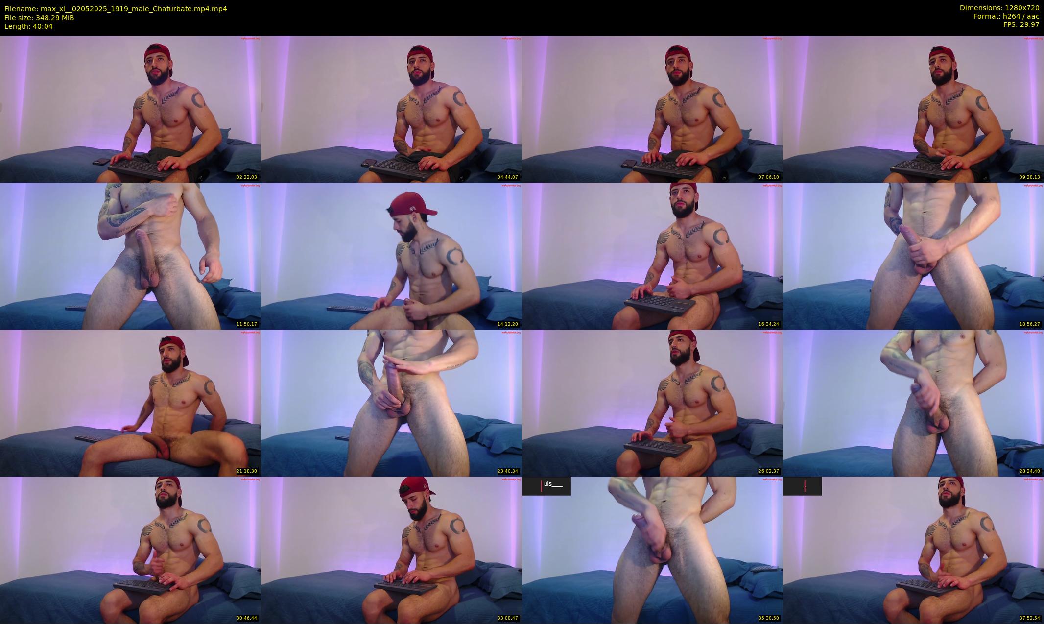max_xl_ — 41 minute Chaturbate male cam show recording, 720p, May 2, 2025