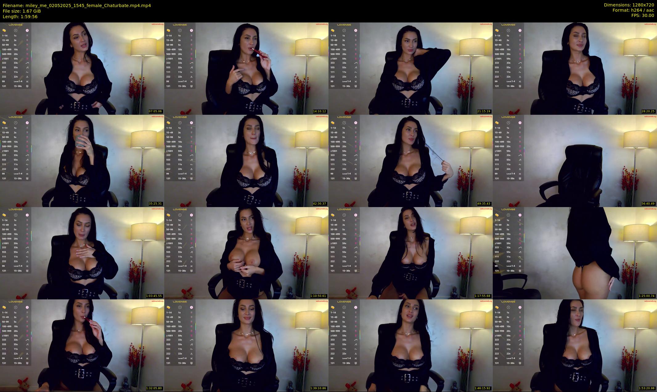 miley_me — 120 minute Chaturbate female cam show recording, 720p, May 2, 2025