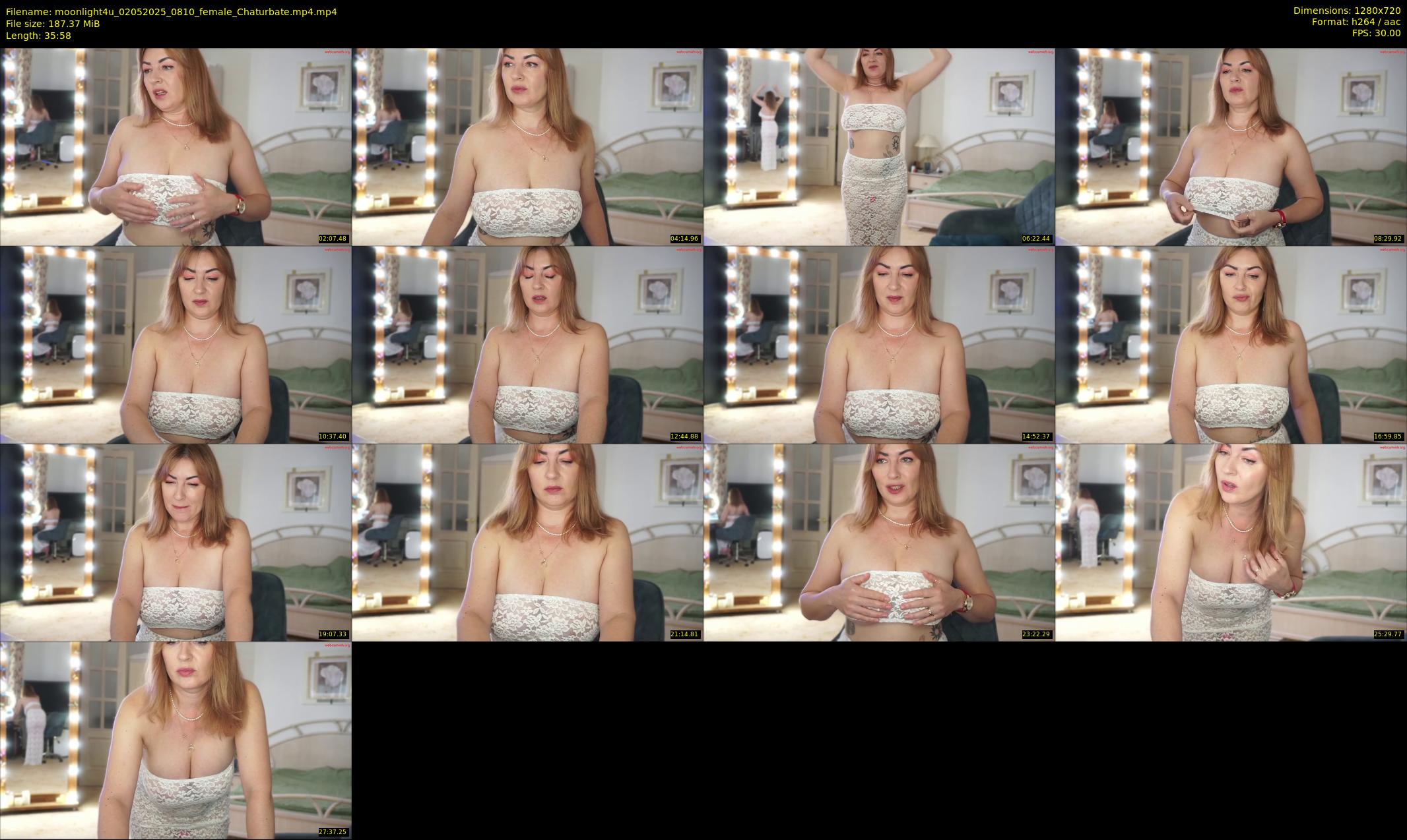 moonlight4u — 36 minute Chaturbate female cam show recording, 720p, May 2, 2025