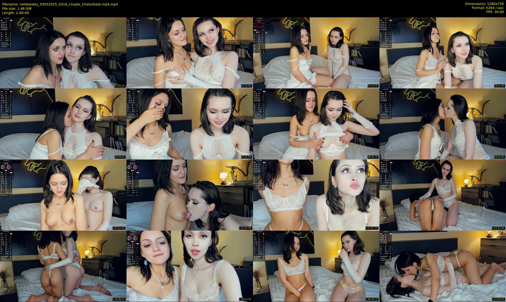 neldaestey — 120 minute Chaturbate couple cam show recording, 720p, May 3, 2025