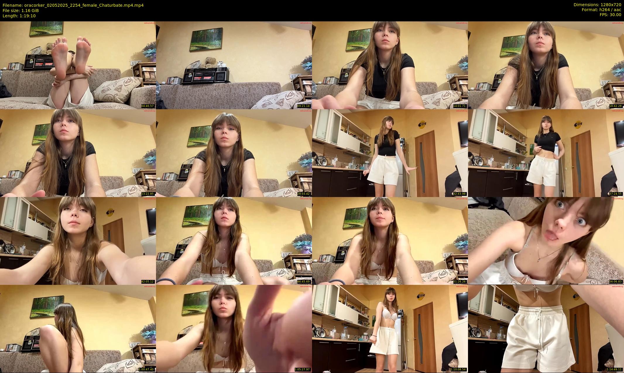 oracorker — 80 minute Chaturbate female cam show recording, 720p, May 2, 2025