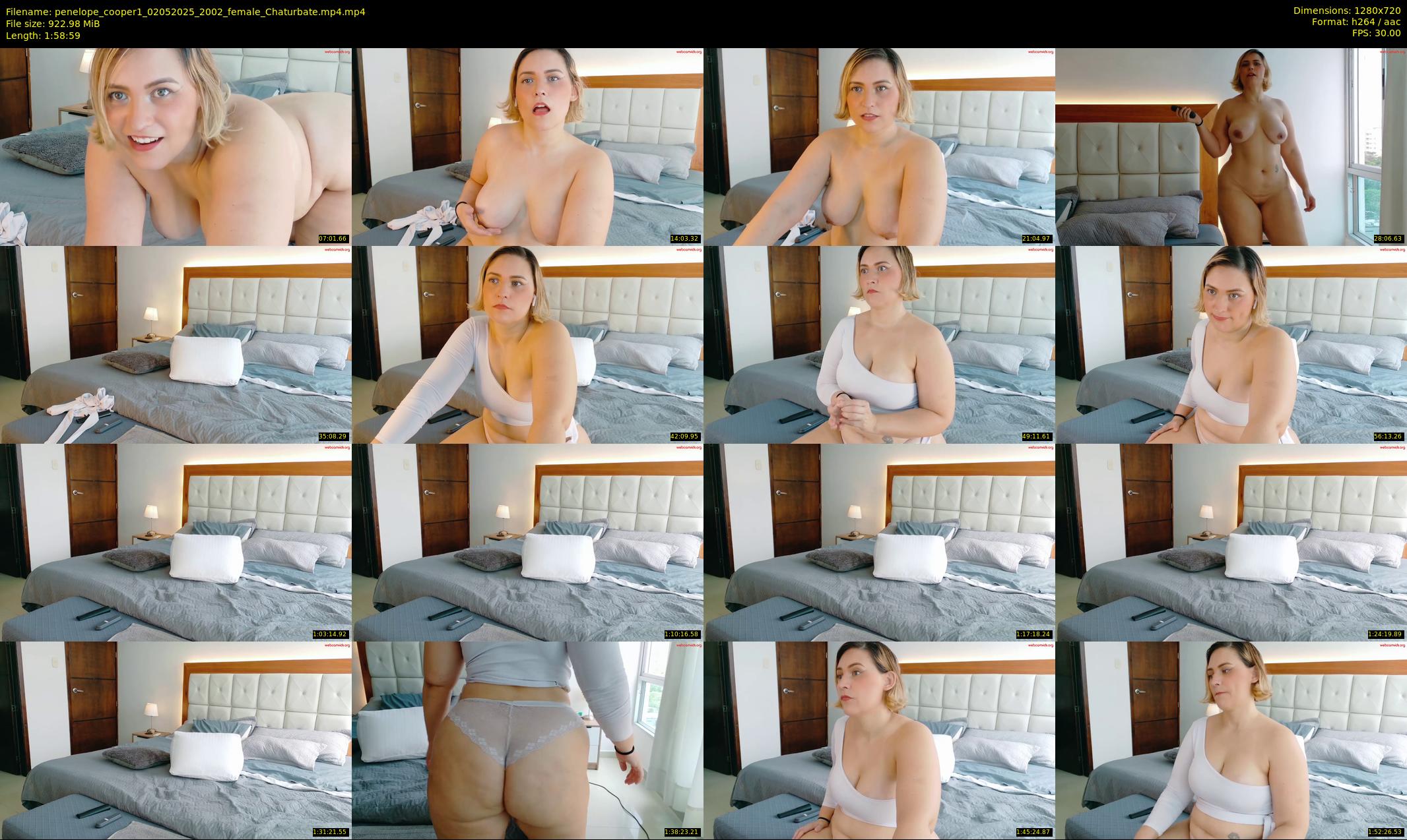 penelope_cooper1 — 119 minute Chaturbate female cam show recording, 720p, May 2, 2025