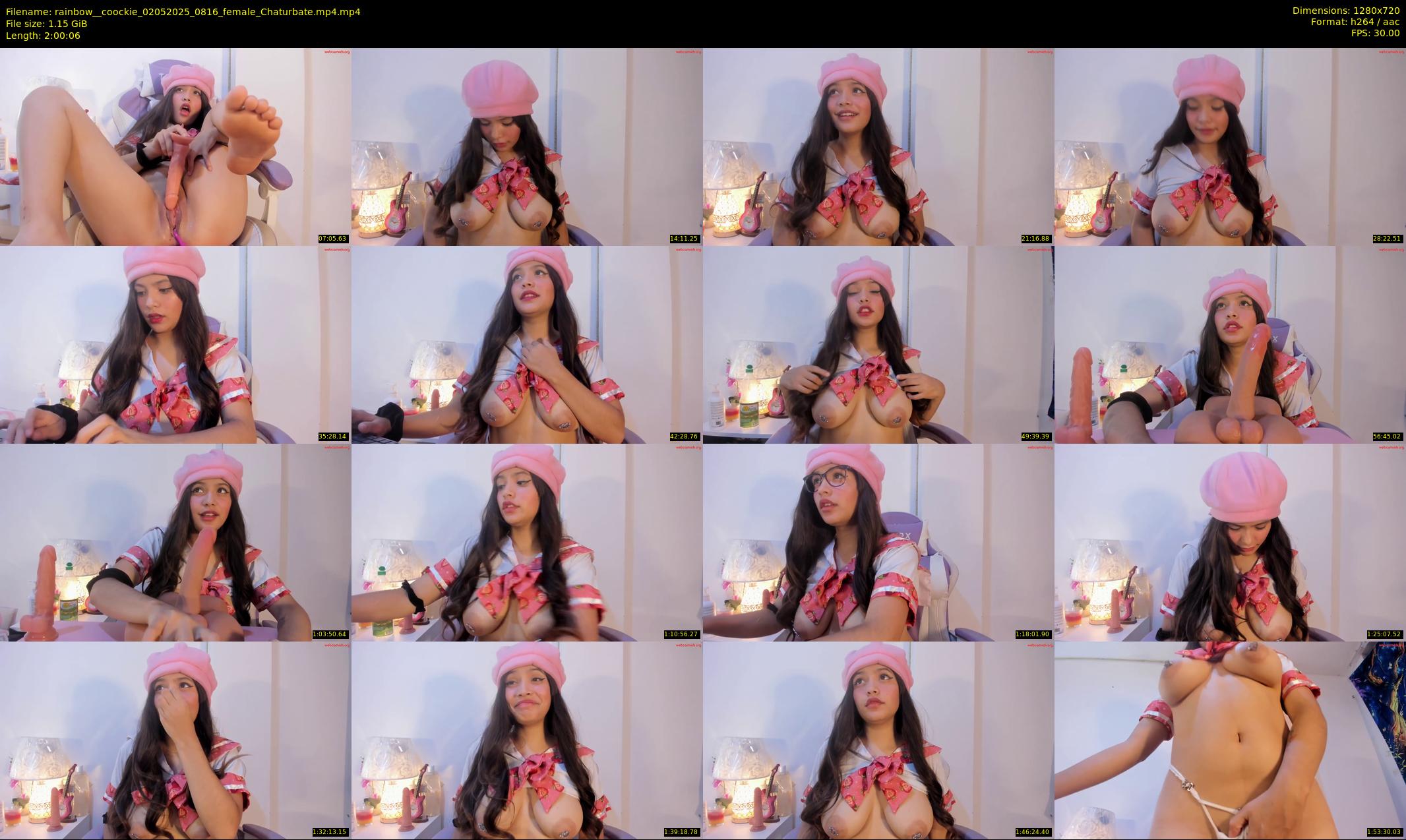 rainbow__coockie — 121 minute Chaturbate female cam show recording, 720p, May 2, 2025