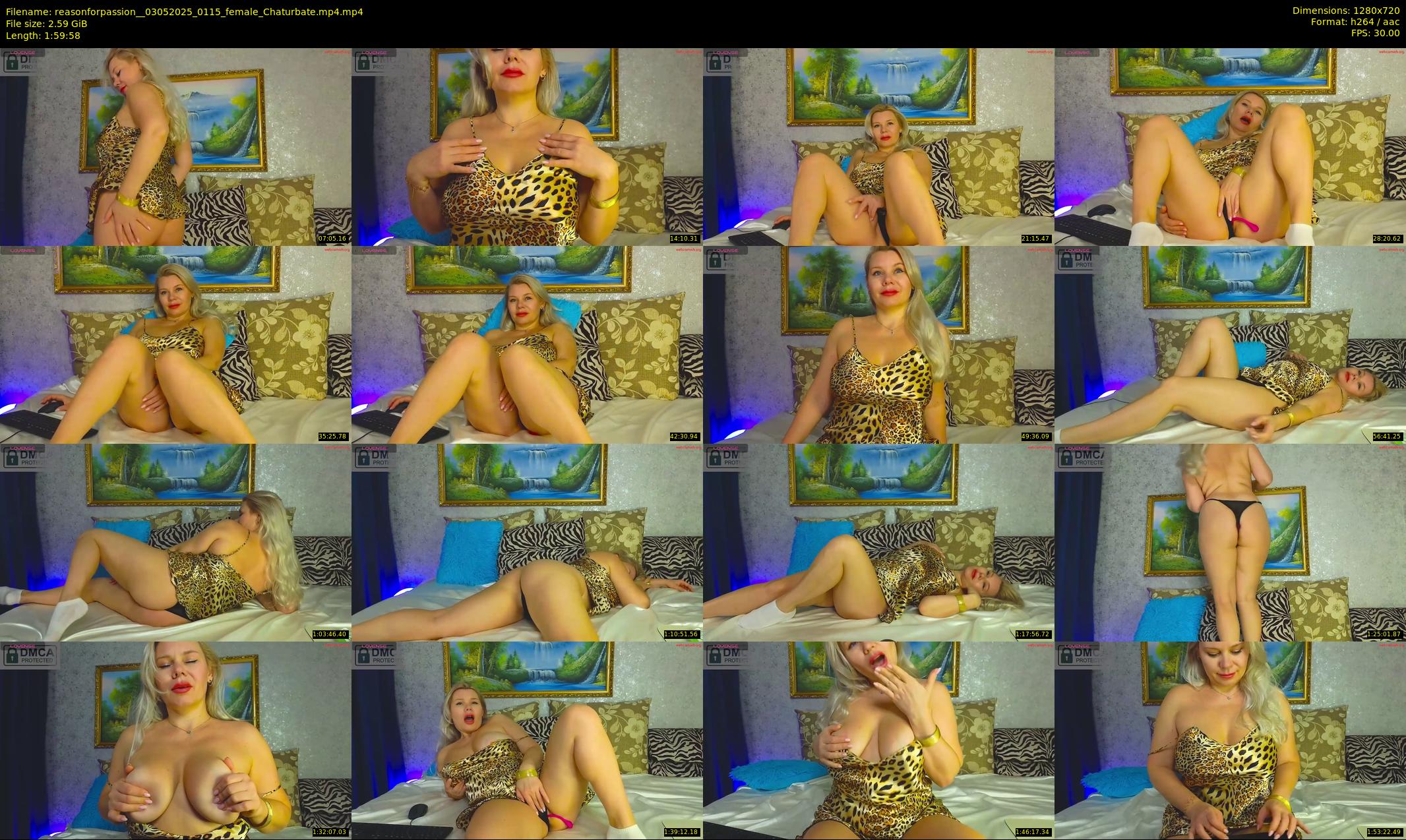 reasonforpassion_ — 120 minute Chaturbate female cam show recording, 720p, May 3, 2025