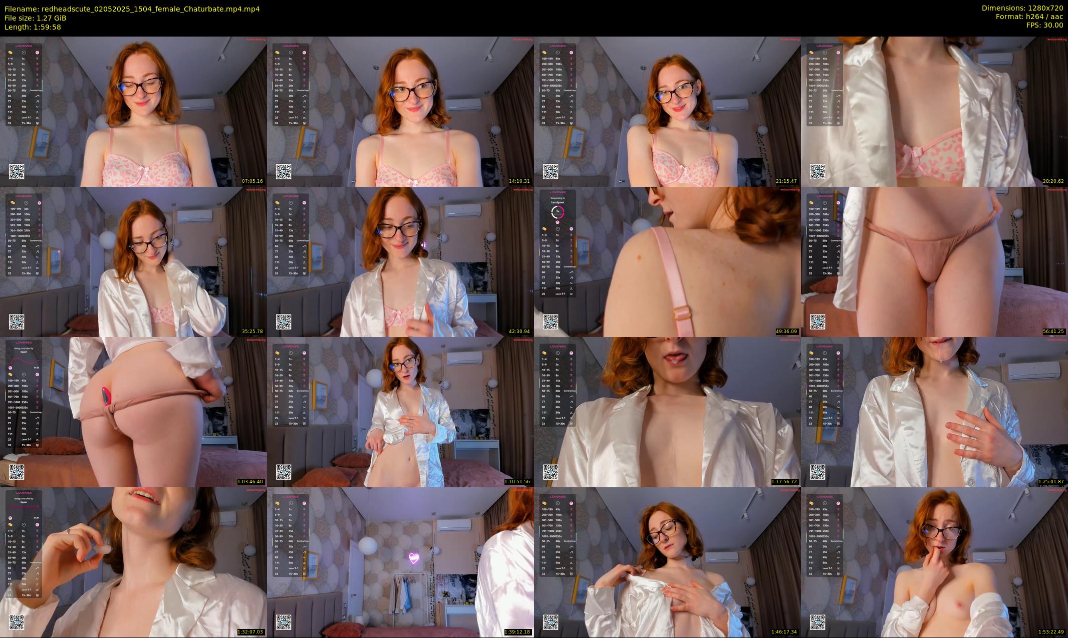 redheadscute — 120 minute Chaturbate couple cam show recording, 720p, May 2, 2025