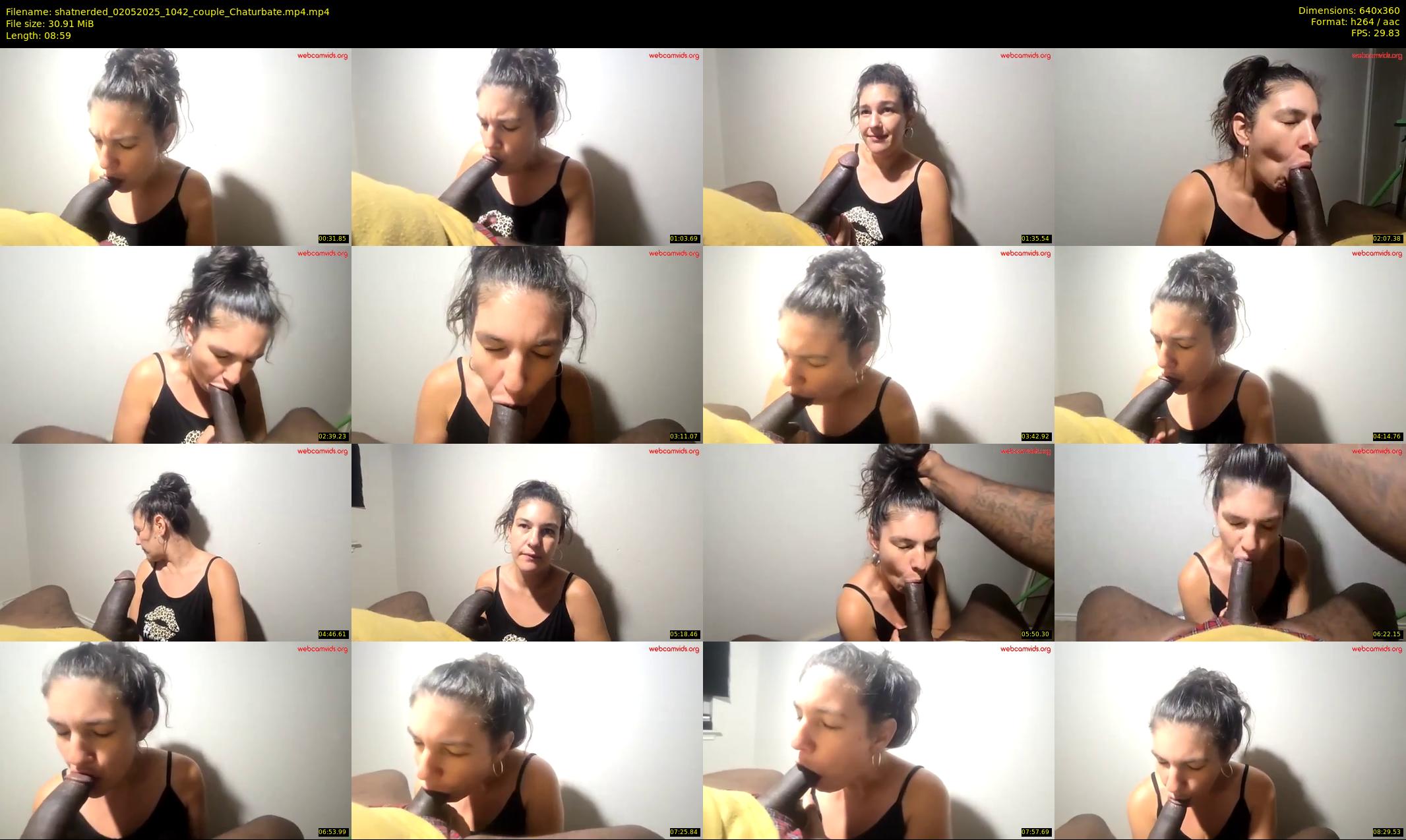 shatnerded — 9 minute Chaturbate couple cam show recording, 360p, May 2, 2025