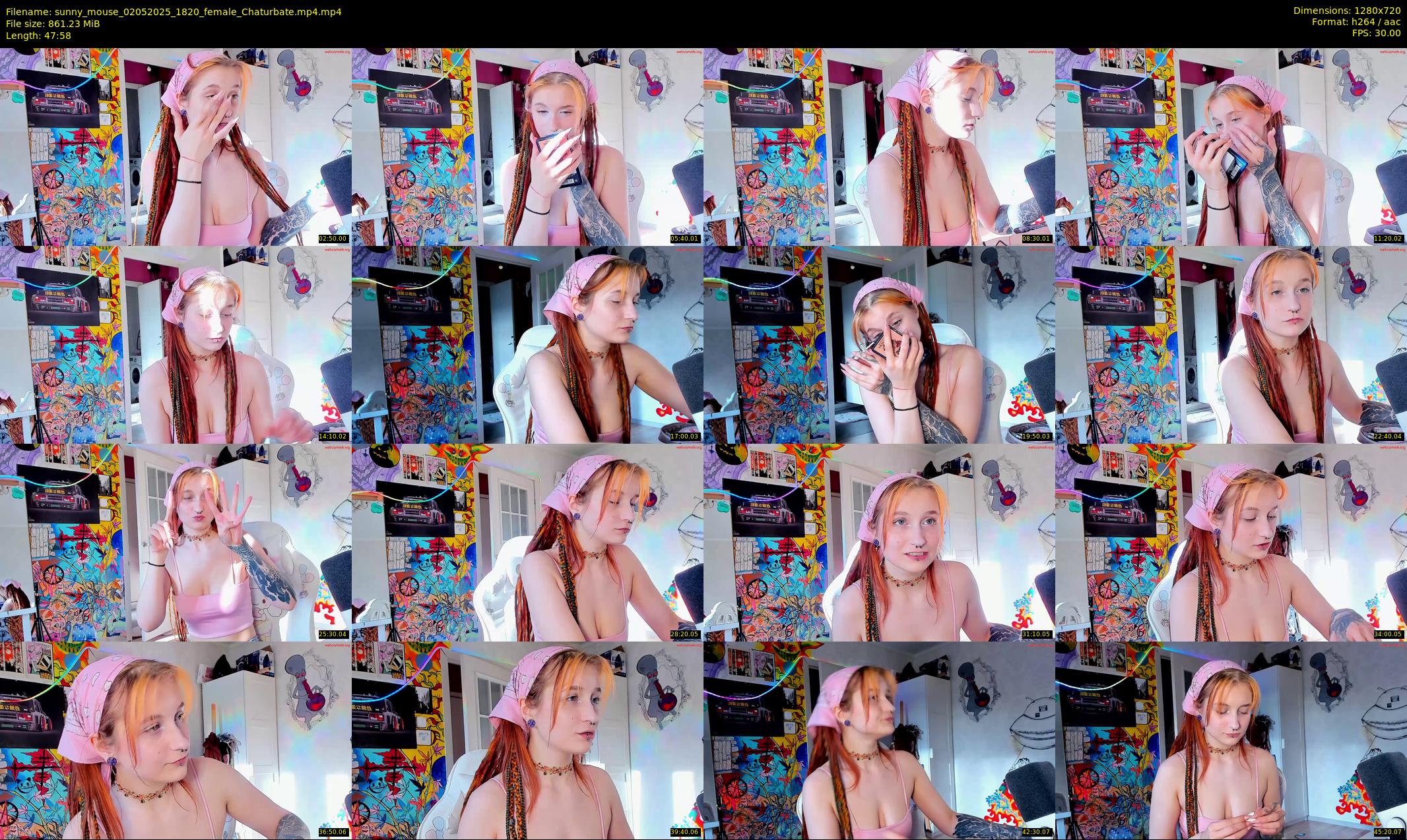 sunny_mouse — 48 minute Chaturbate female cam show recording, 720p, May 2, 2025