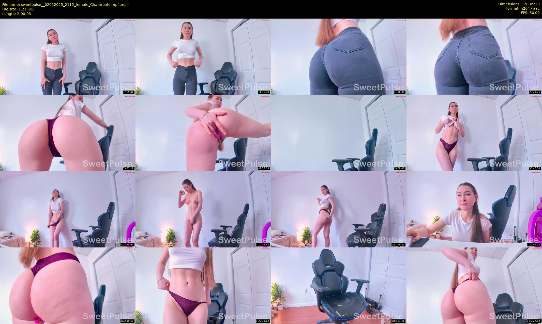 sweetpulse_ — 121 minute Chaturbate female cam show recording, 720p, May 2, 2025