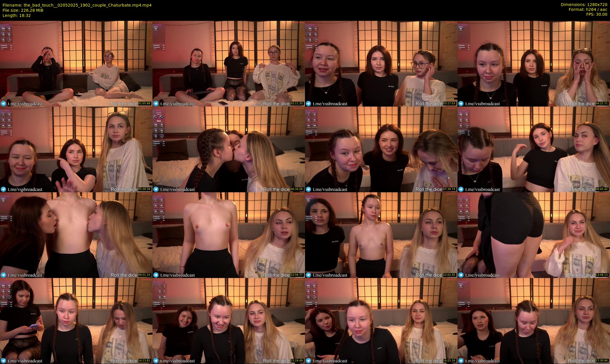 the_bad_touch_ — 19 minute Chaturbate couple cam show recording, 720p, May 2, 2025