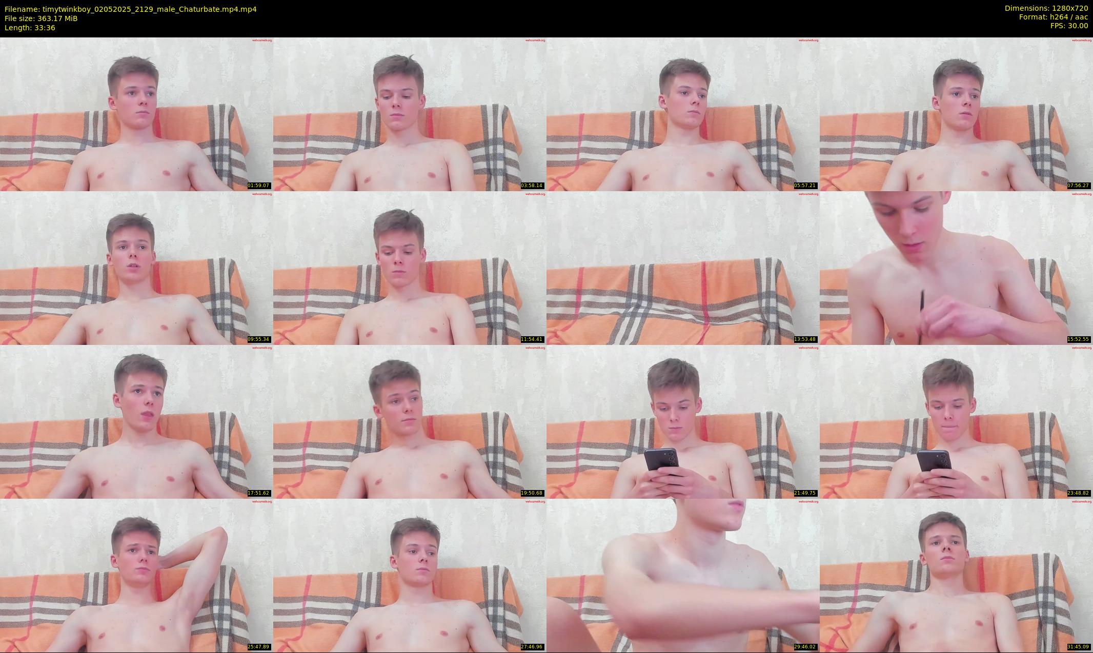 timytwinkboy — 34 minute Chaturbate male cam show recording, 720p, May 2, 2025