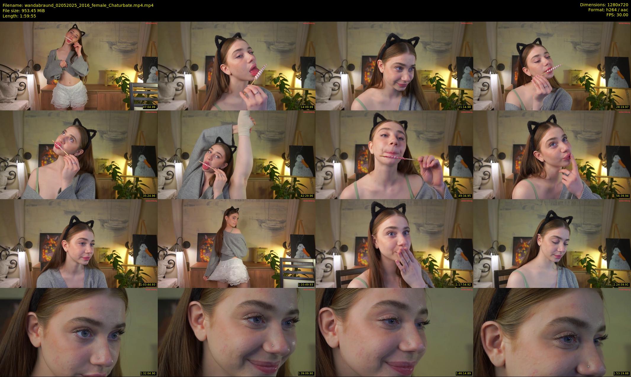 wandabraund — 120 minute Chaturbate female cam show recording, 720p, May 2, 2025