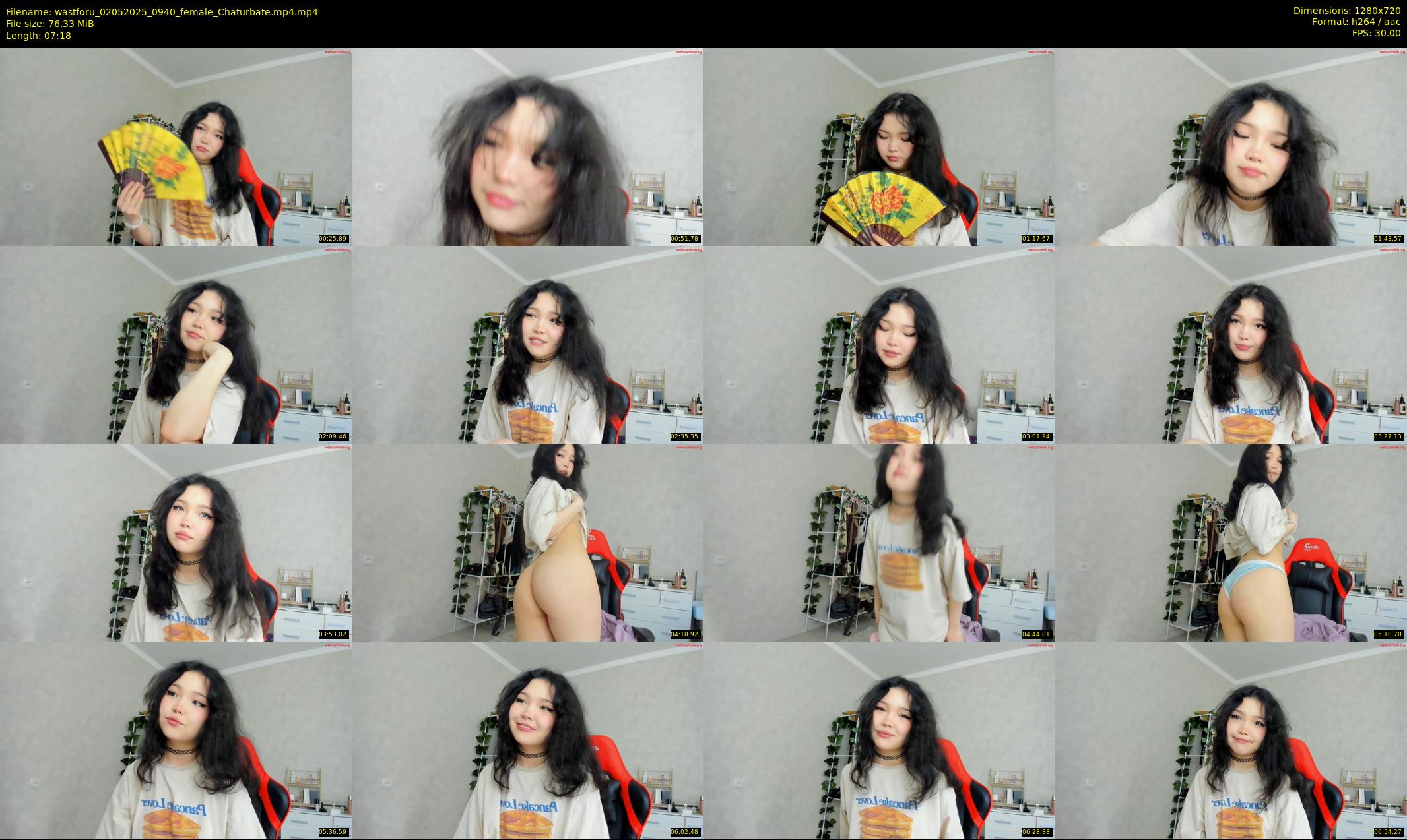 wastforu — 8 minute Chaturbate female cam show recording, 720p, May 2, 2025