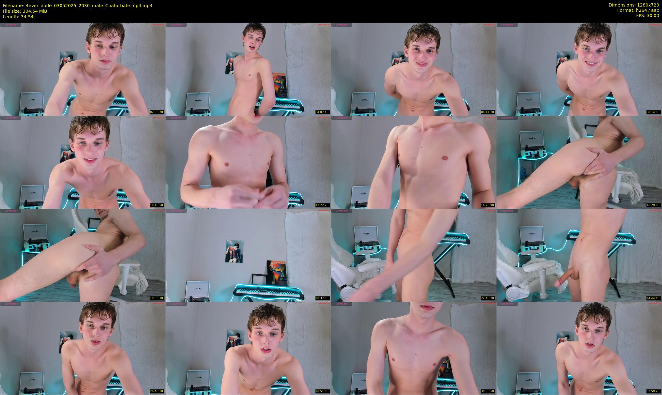 4ever_dude — 35 minute Chaturbate male cam show recording, 720p, May 3, 2025