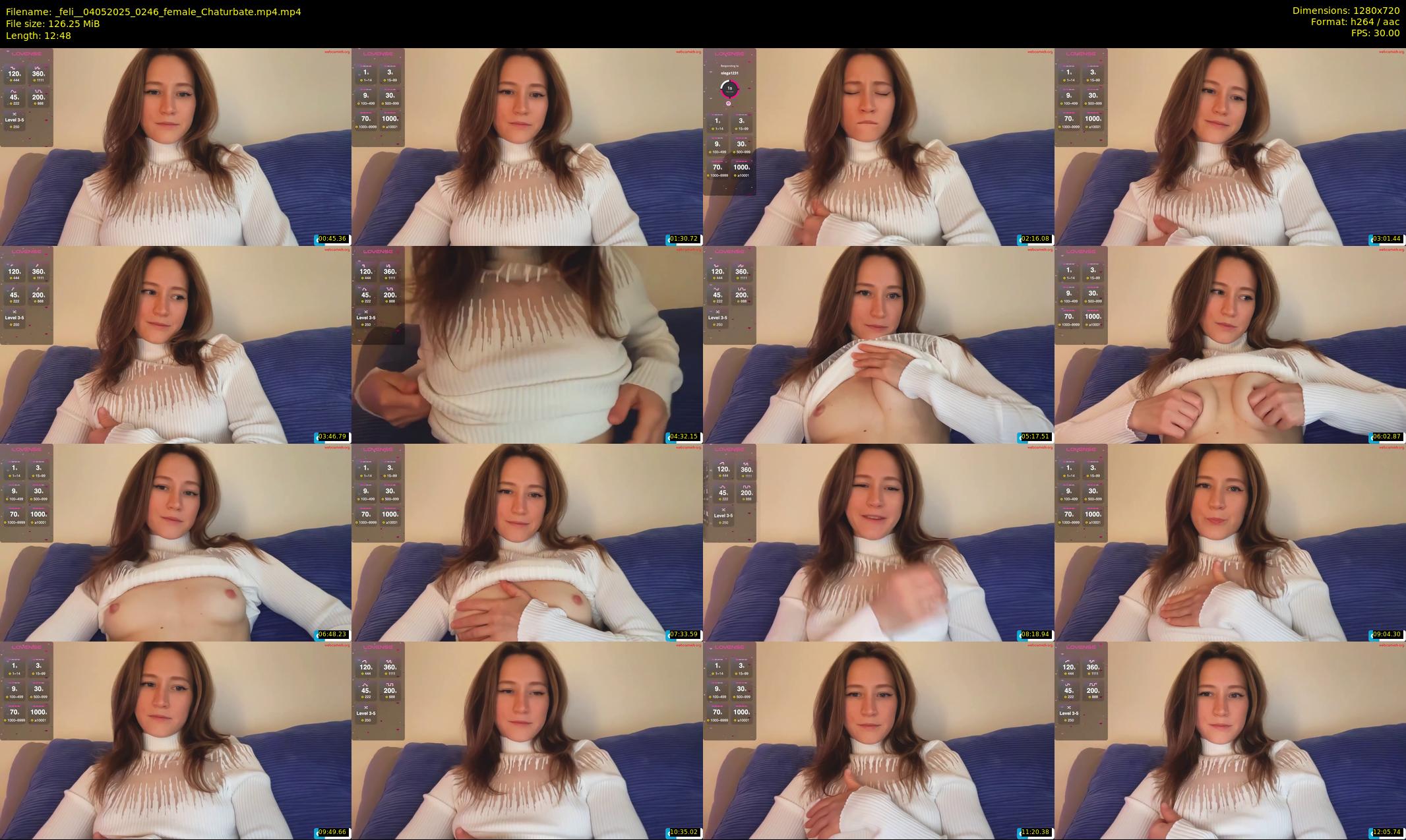 _feli_ — 13 minute Chaturbate female cam show recording, 720p, May 4, 2025
