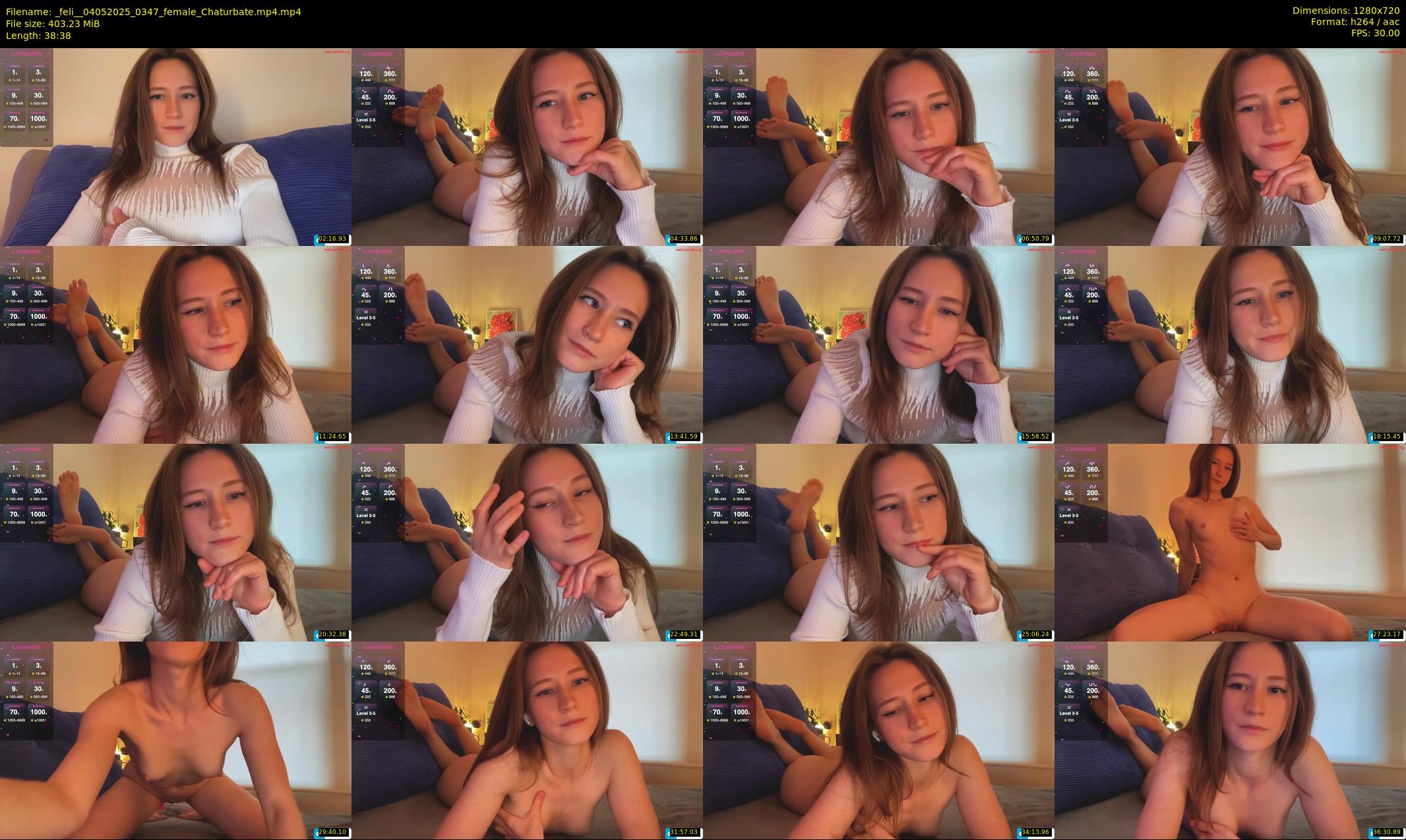 _feli_ — 39 minute Chaturbate female cam show recording, 720p, May 4, 2025