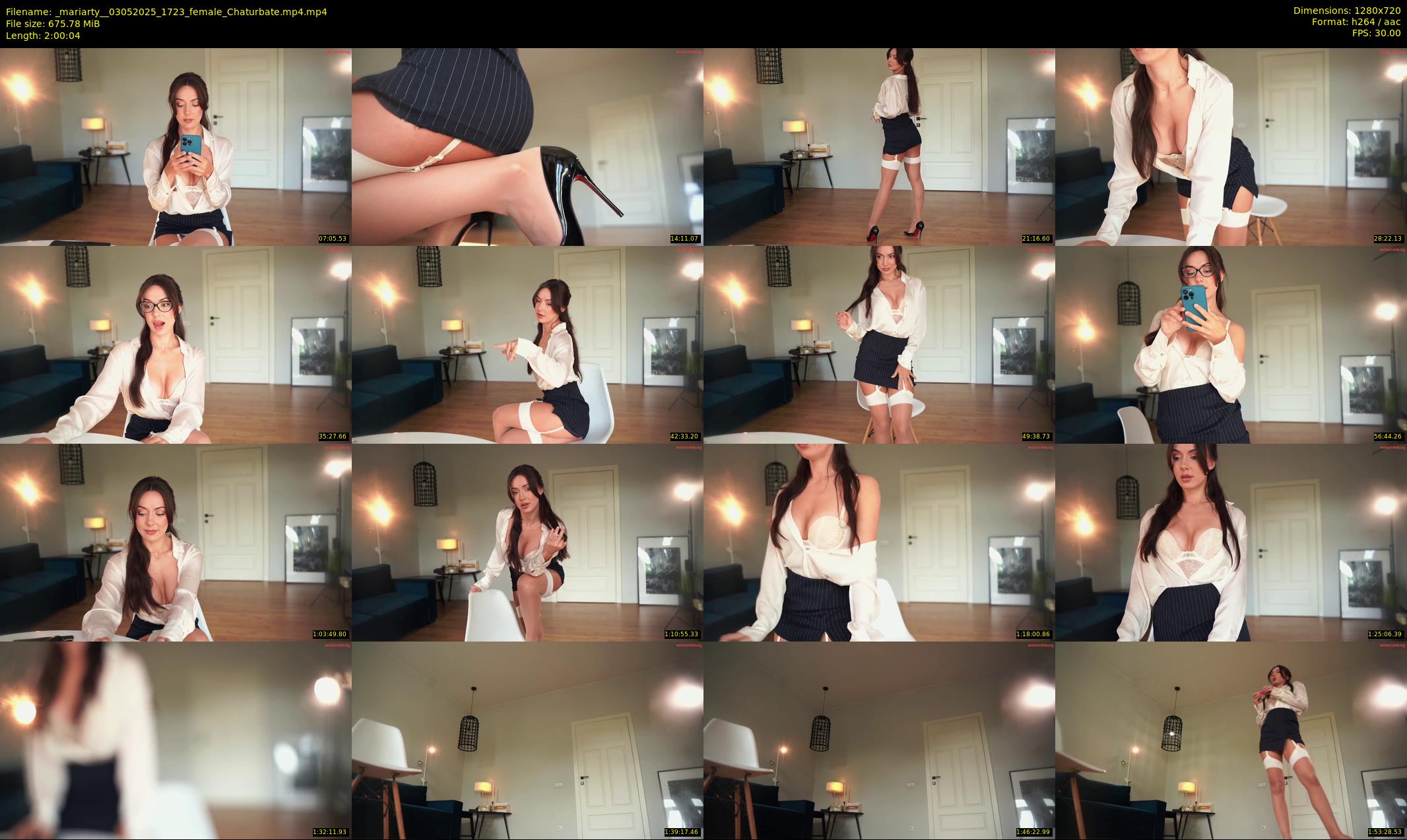 _mariarty_ — 121 minute Chaturbate female cam show recording, 720p, May 3, 2025