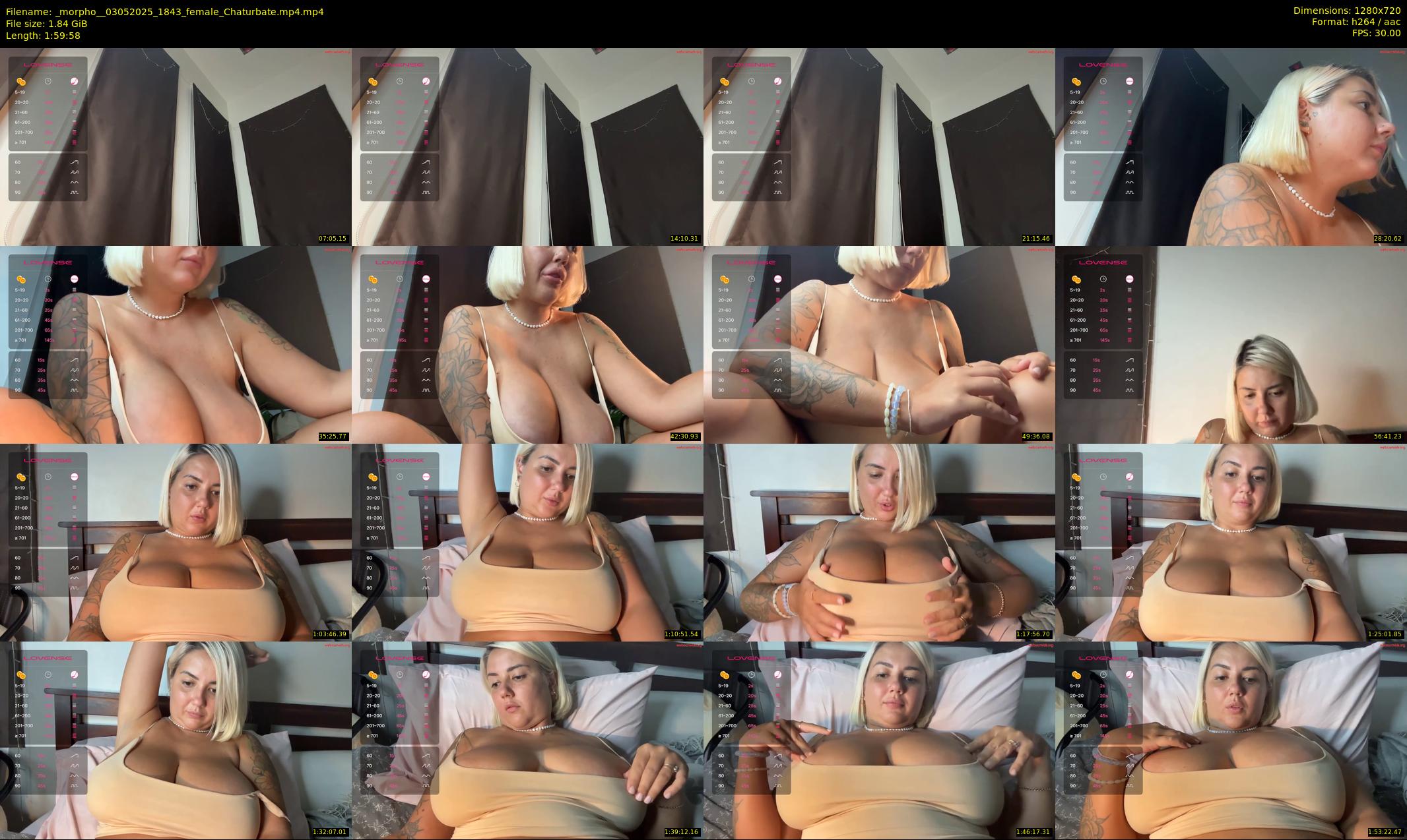 _morpho_ — 120 minute Chaturbate female cam show recording, 720p, May 3, 2025