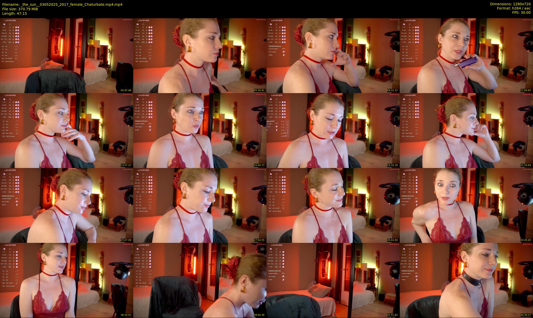 _the_sun_ — 48 minute Chaturbate female cam show recording, 720p, May 3, 2025