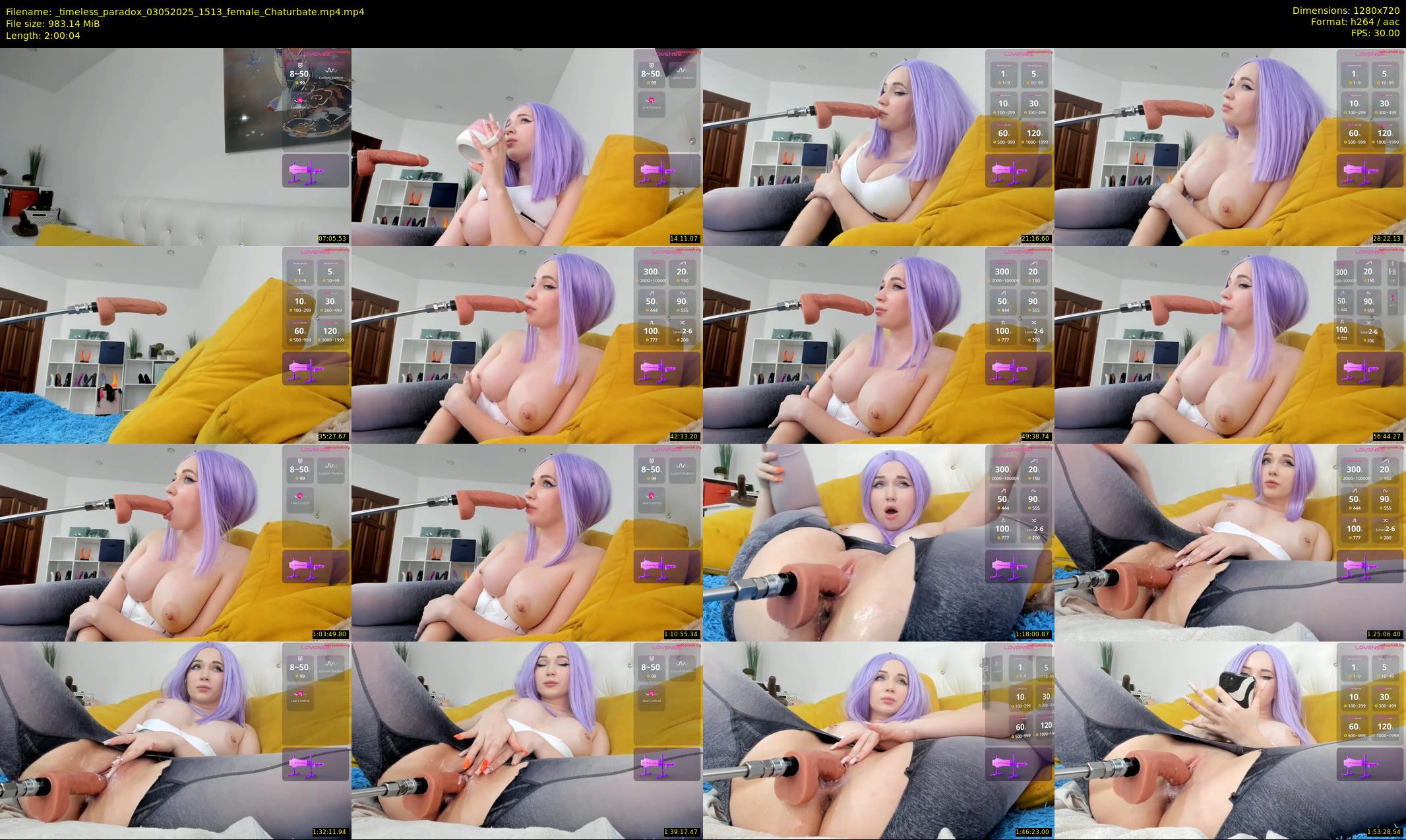 _timeless_paradox — 121 minute Chaturbate female cam show recording, 720p, May 3, 2025