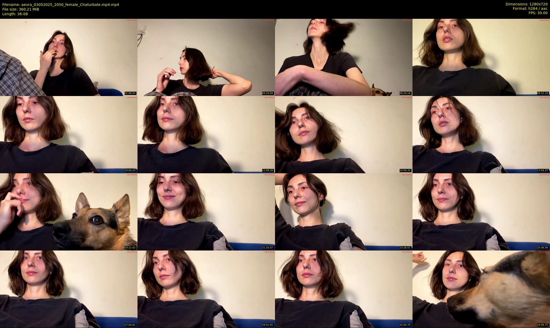 aevra — 37 minute Chaturbate female cam show recording, 720p, May 3, 2025