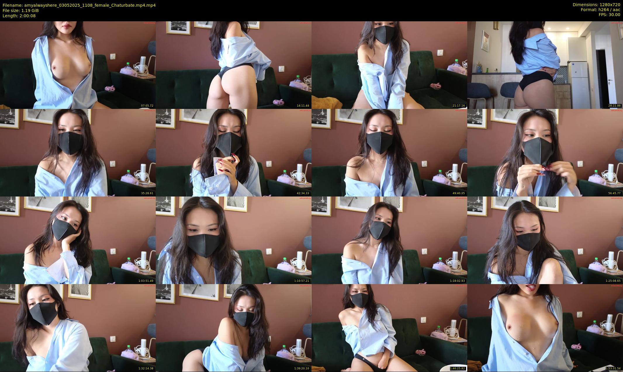 amyalwayshere — 121 minute Chaturbate female cam show recording, 720p, May 3, 2025
