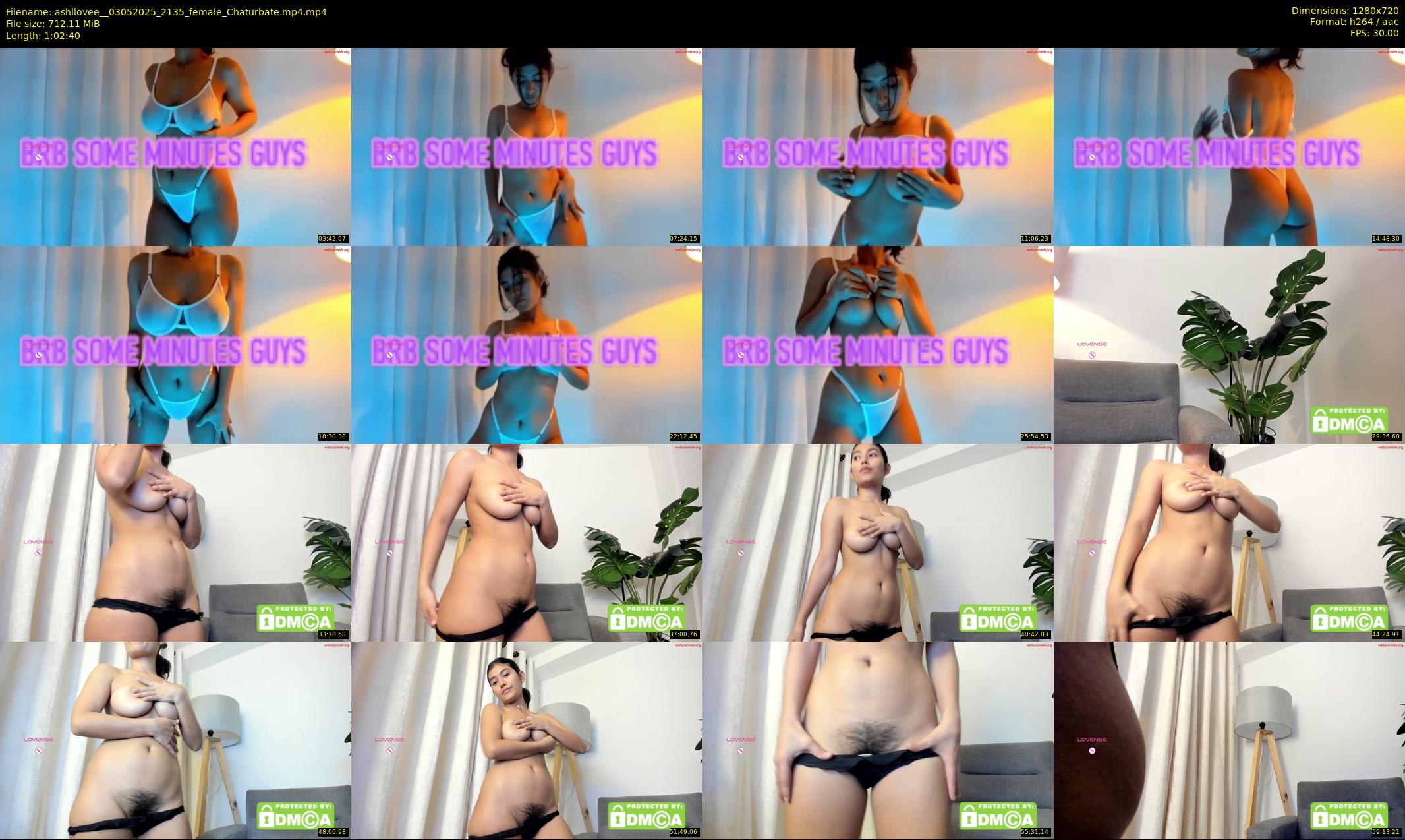 ashllovee_ — 63 minute Chaturbate female cam show recording, 720p, May 3, 2025