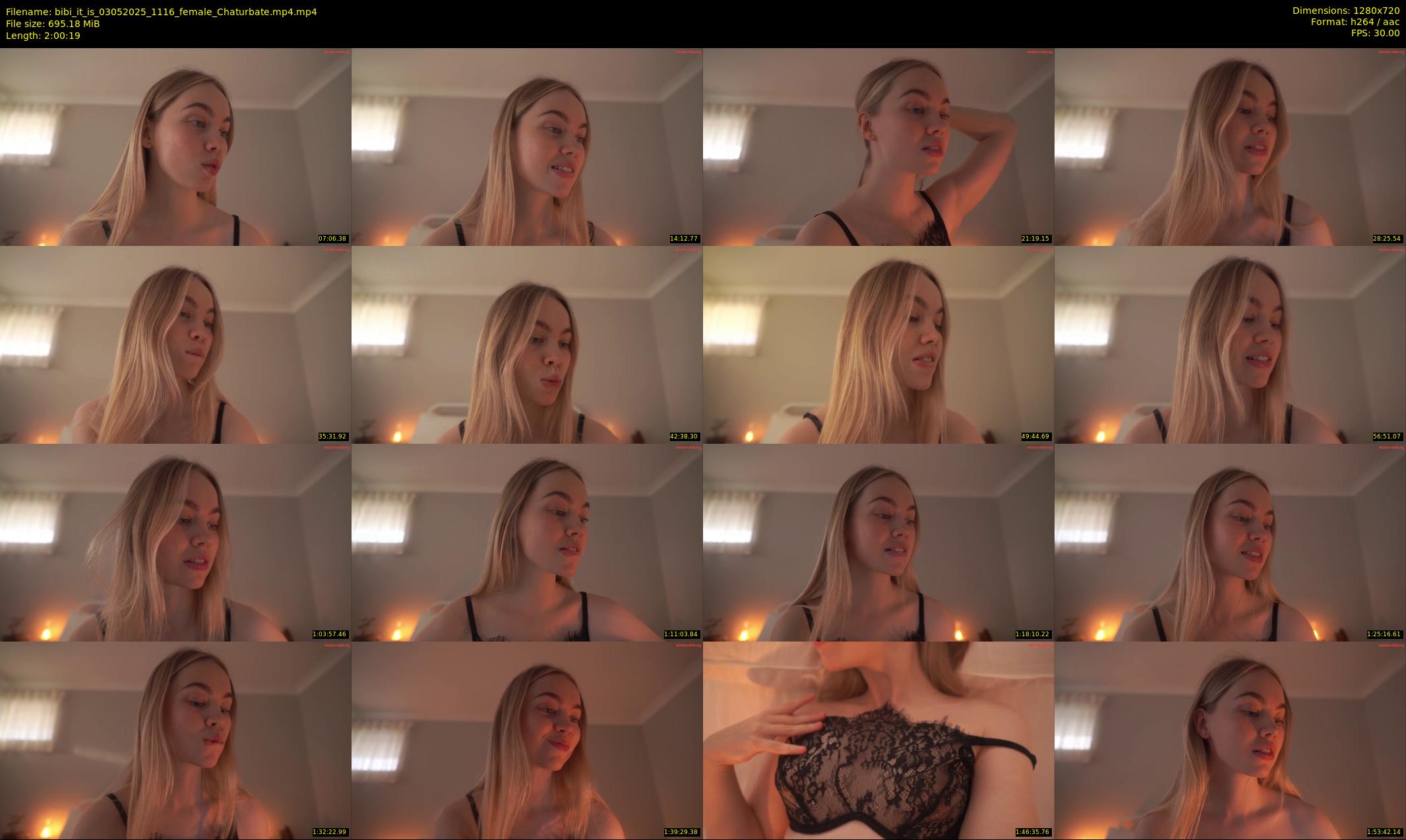 bibi_it_is — 121 minute Chaturbate female cam show recording, 720p, May 3, 2025