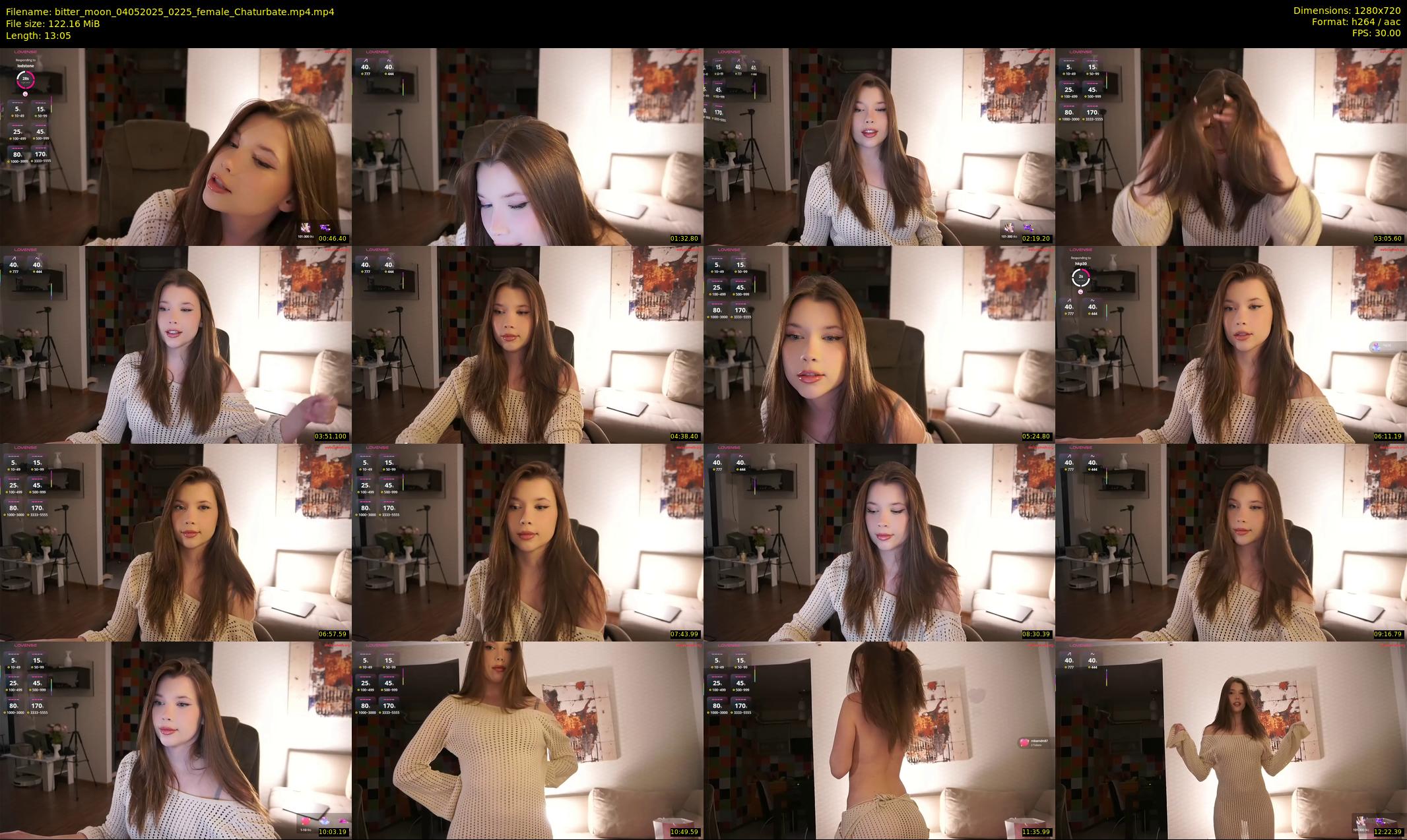 bitter_moon — 14 minute Chaturbate female cam show recording, 720p, May 4, 2025