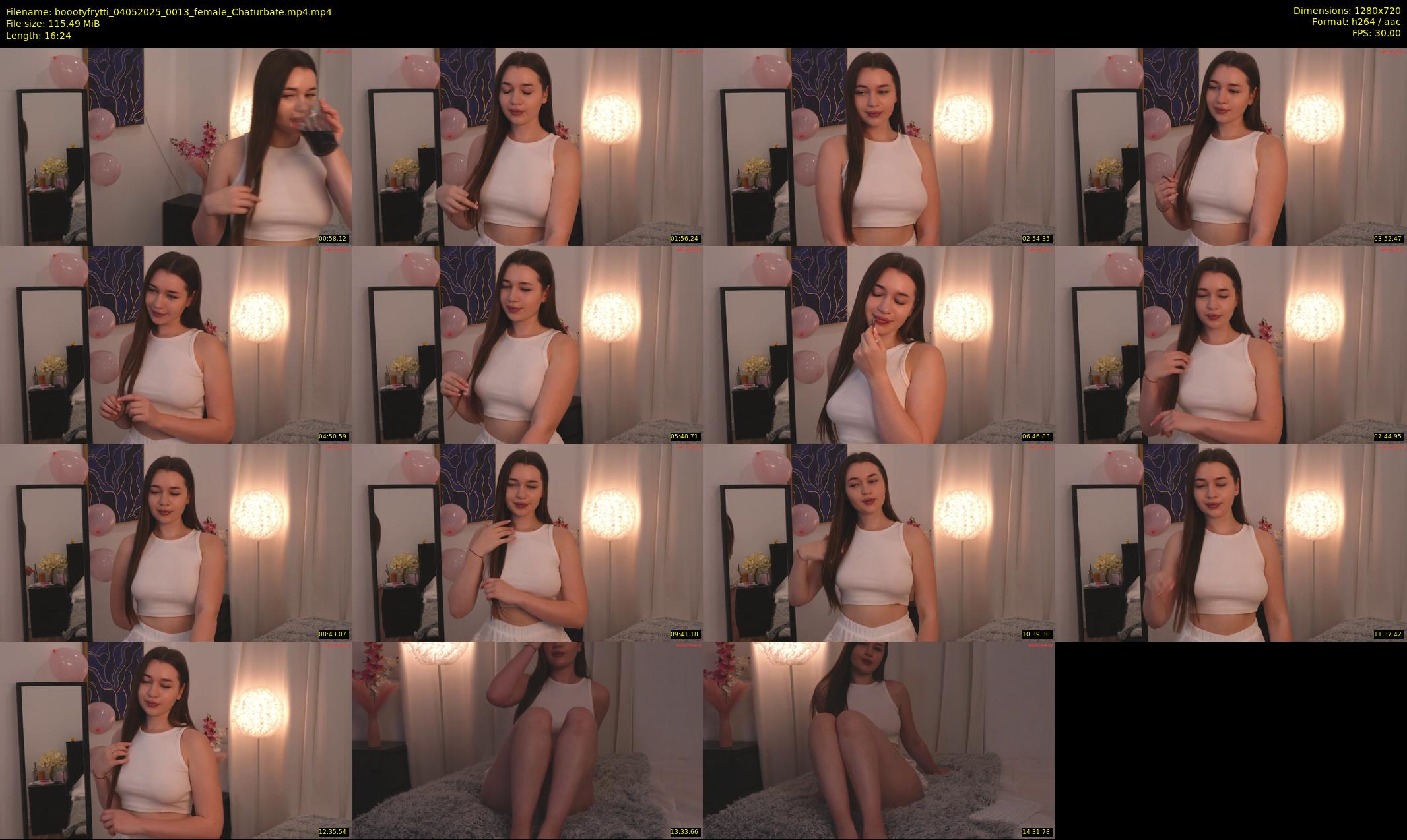 boootyfrytti — 17 minute Chaturbate female cam show recording, 720p, May 4, 2025