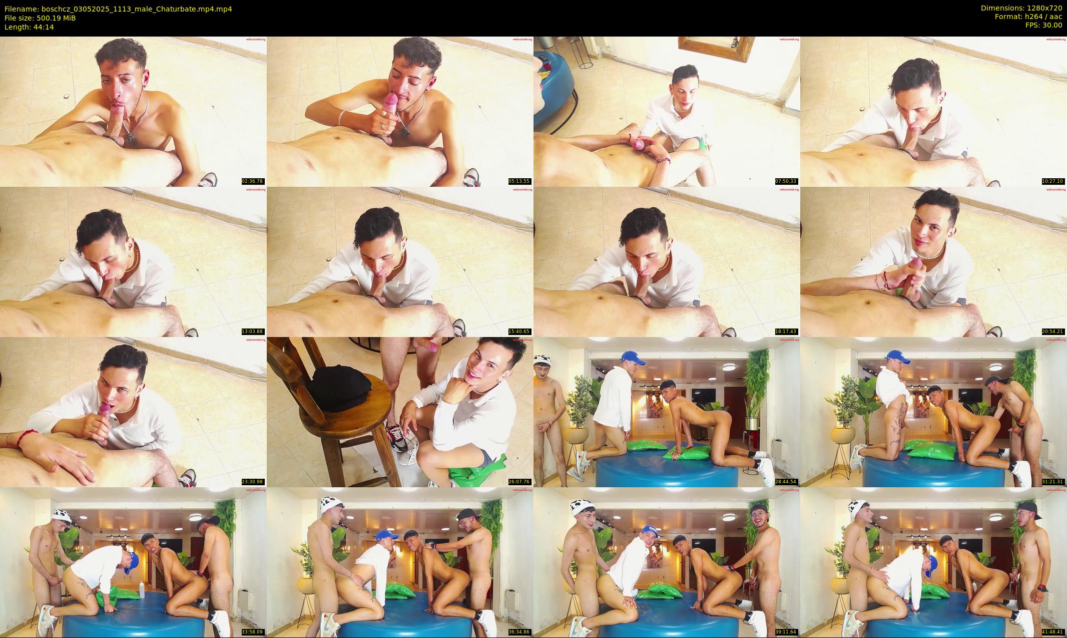 boschcz — 45 minute Chaturbate male cam show recording, 720p, May 3, 2025