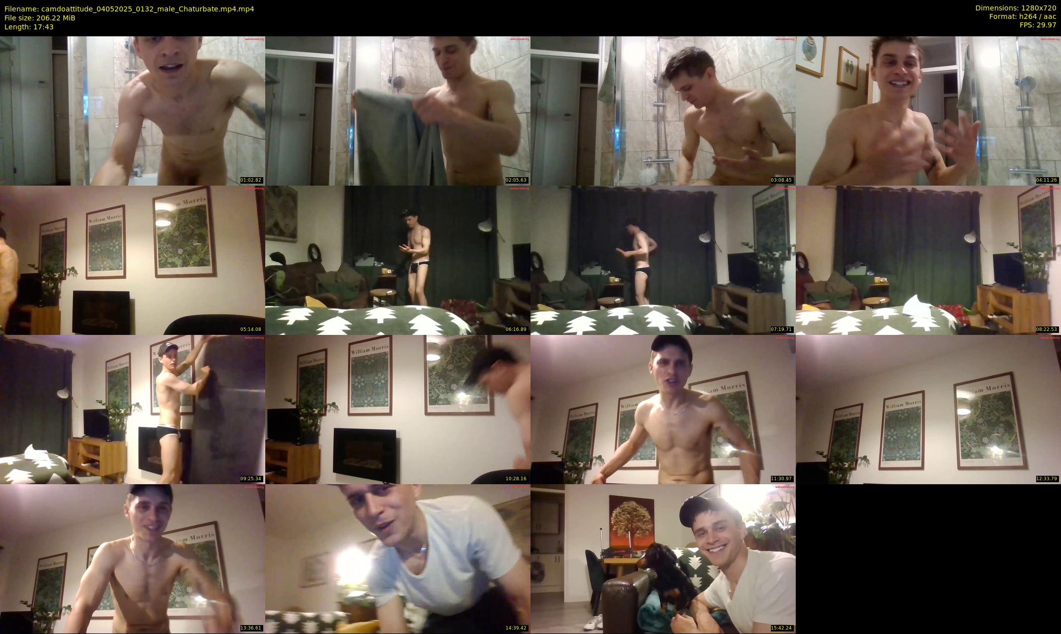 camdoattitude — 18 minute Chaturbate male cam show recording, 720p, May 4, 2025