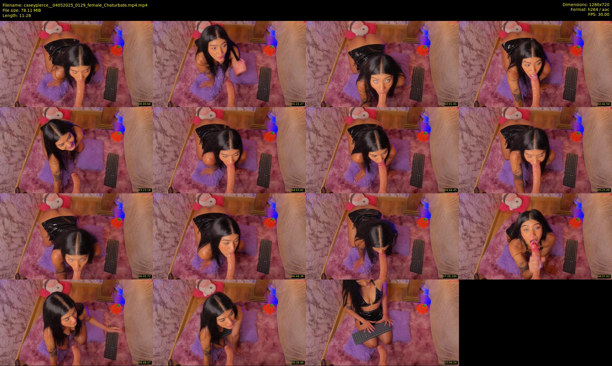 caseypierce_ — 12 minute Chaturbate female cam show recording, 720p, May 4, 2025