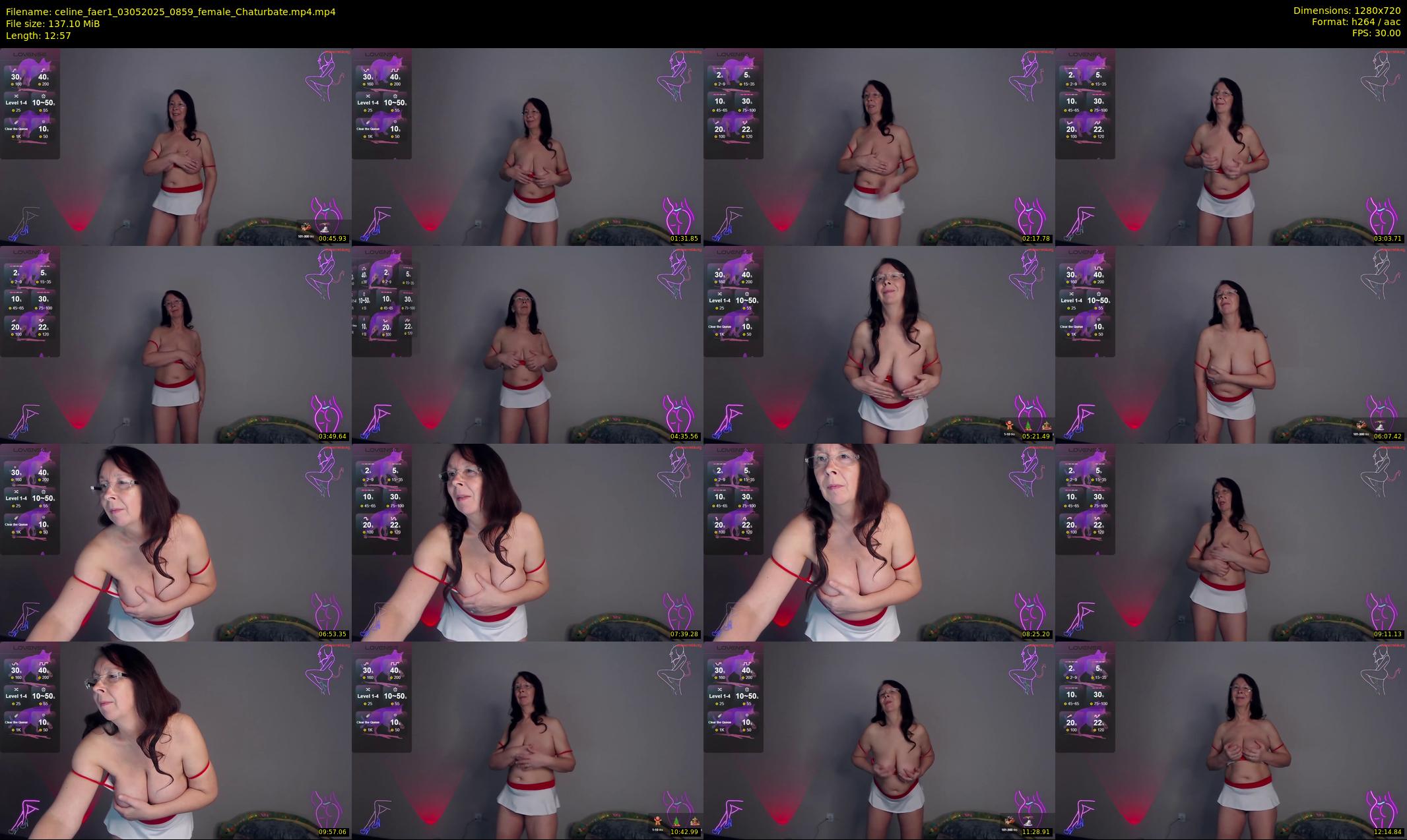 celine_faer1 — 13 minute Chaturbate female cam show recording, 720p, May 3, 2025