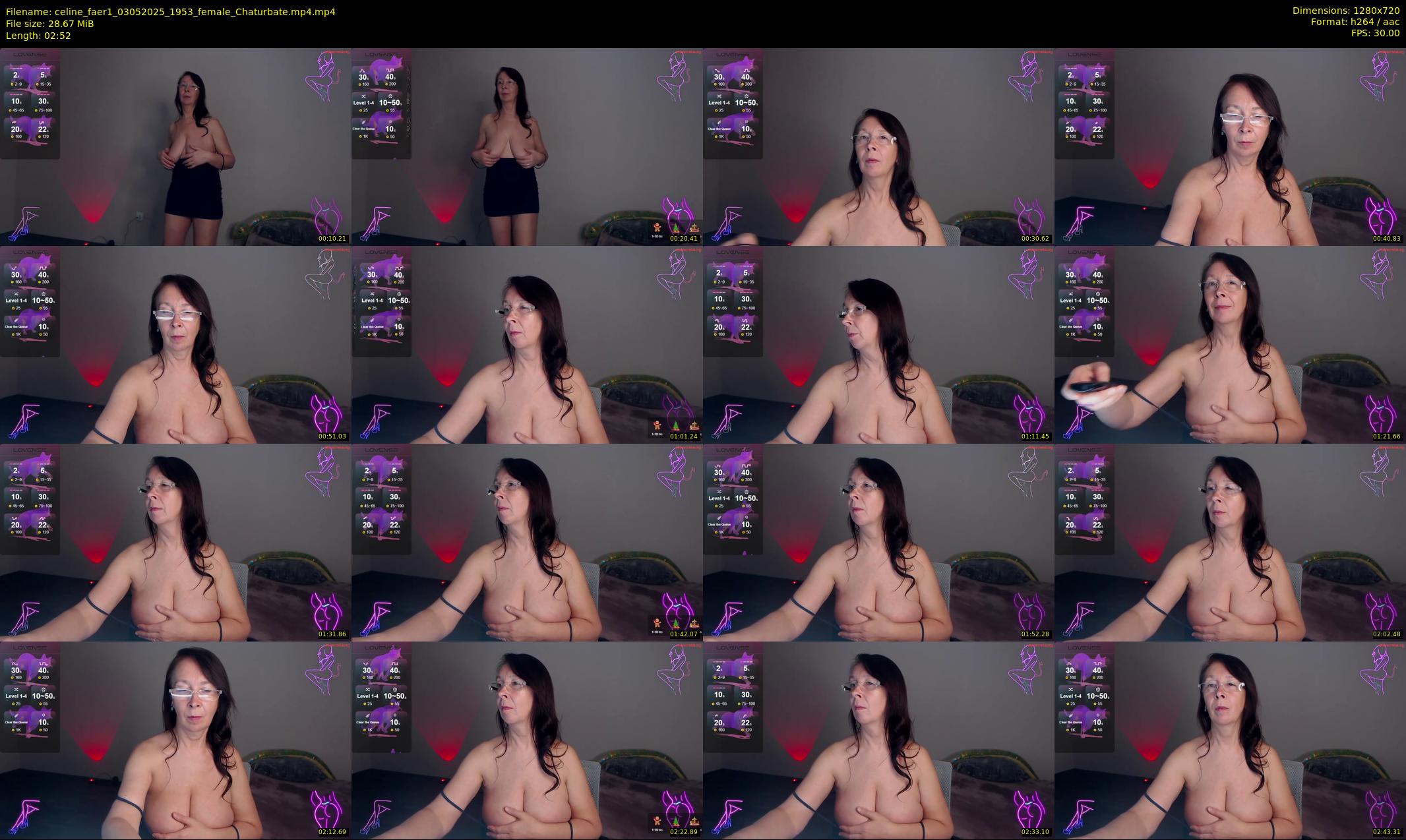 celine_faer1 — 3 minute Chaturbate female cam show recording, 720p, May 3, 2025