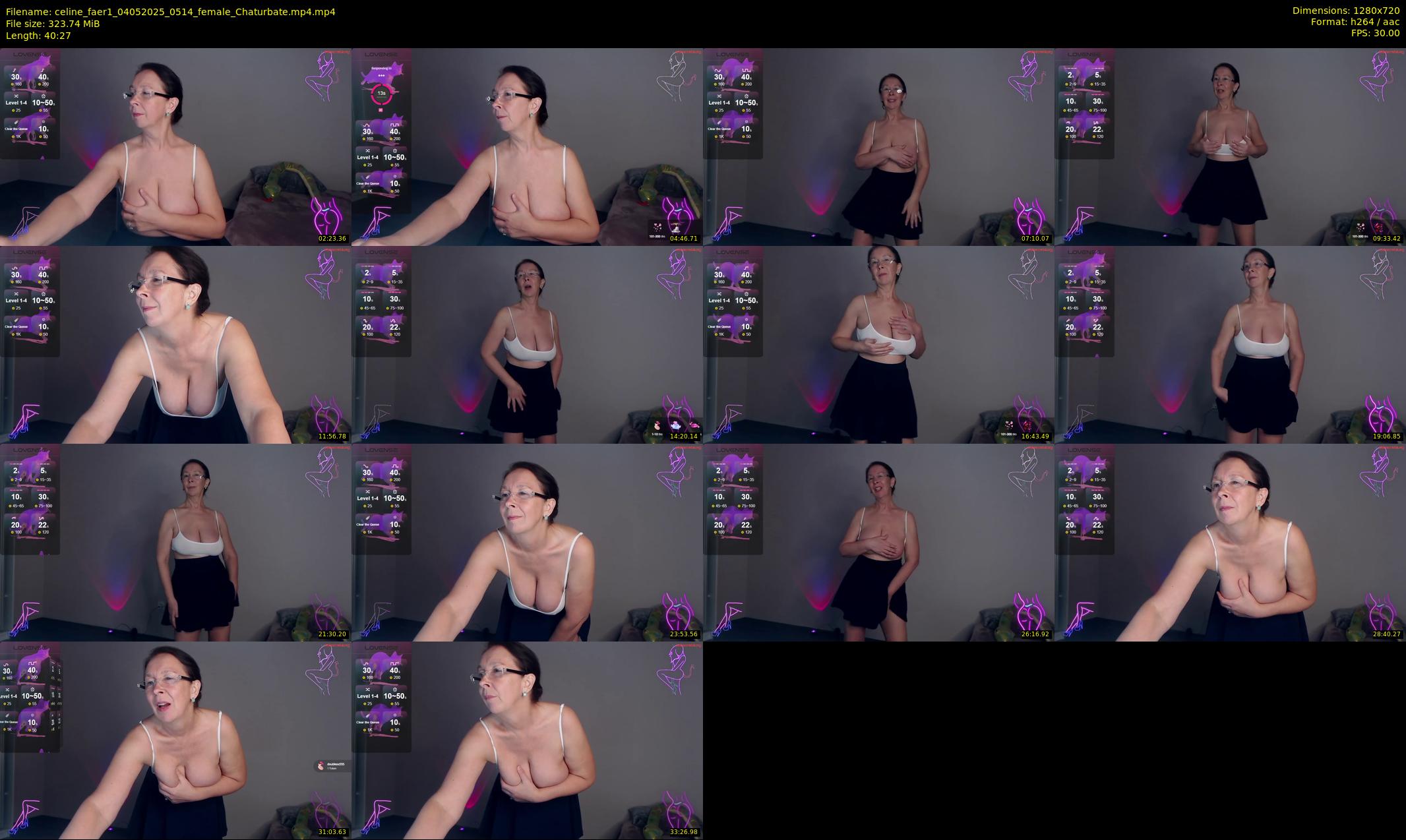 celine_faer1 — 41 minute Chaturbate female cam show recording, 720p, May 4, 2025