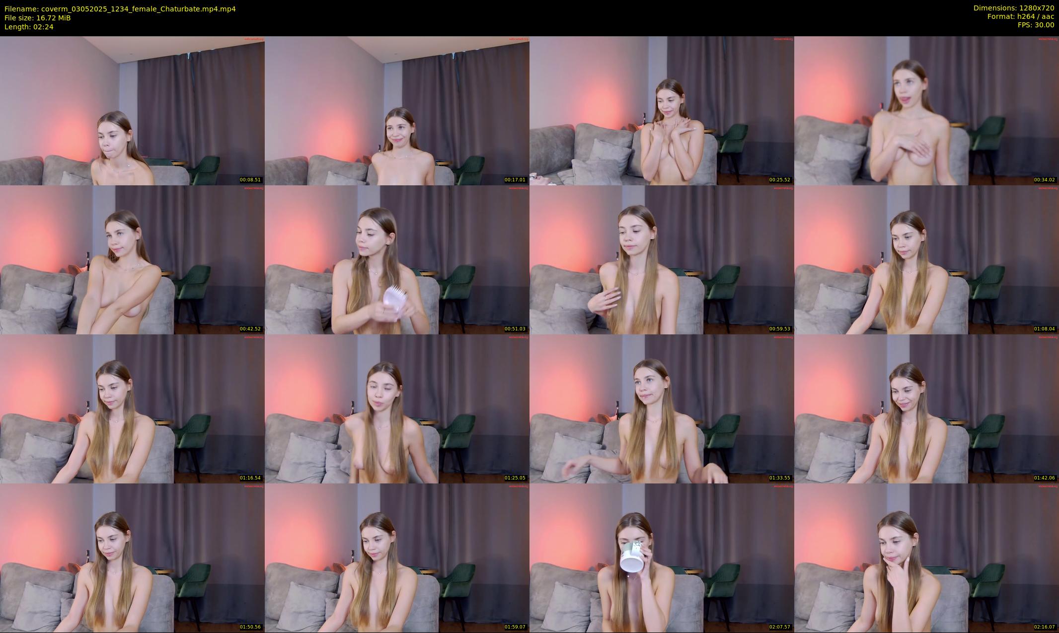 coverm — 3 minute Chaturbate female cam show recording, 720p, May 3, 2025