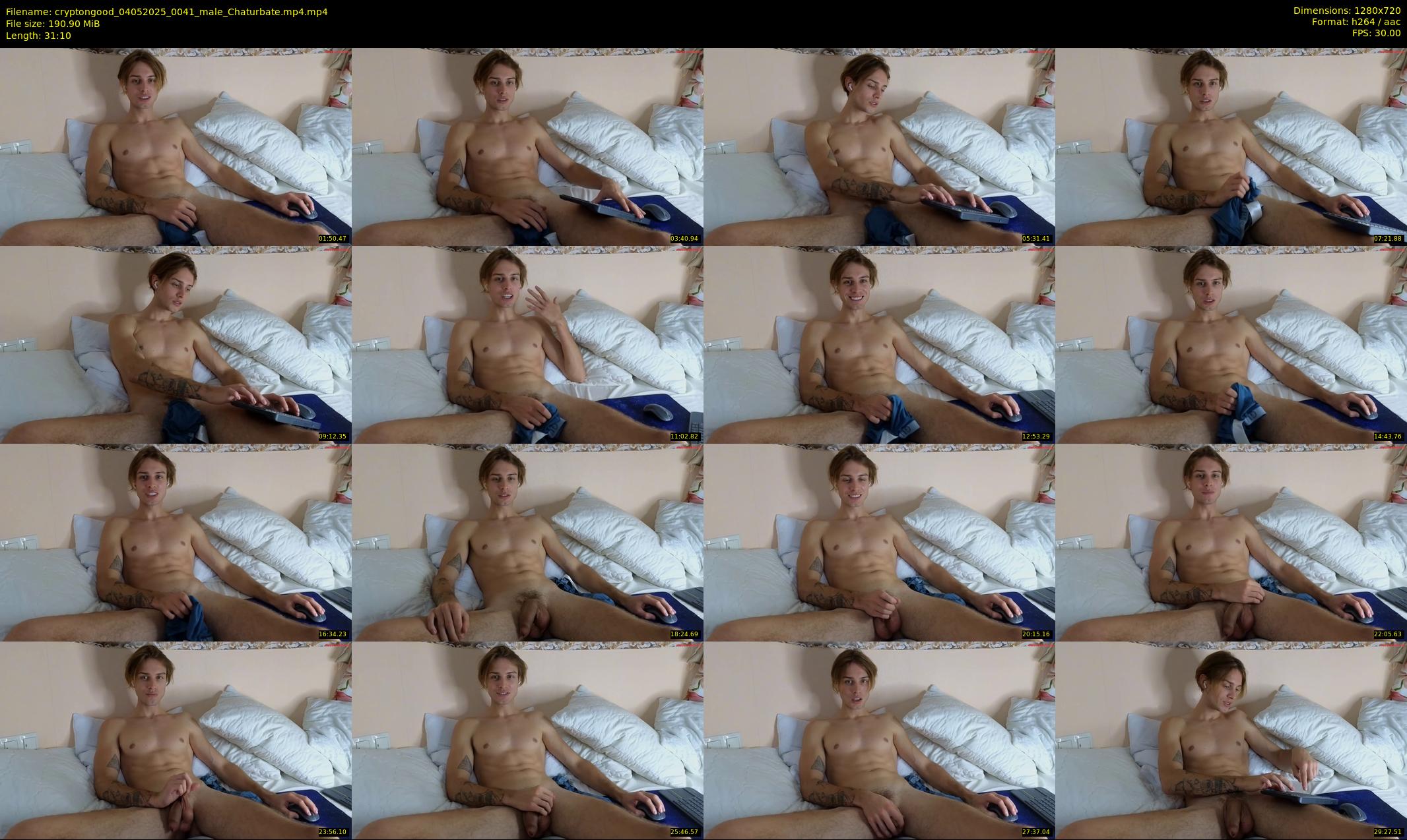 cryptongood — 32 minute Chaturbate male cam show recording, 720p, May 4, 2025