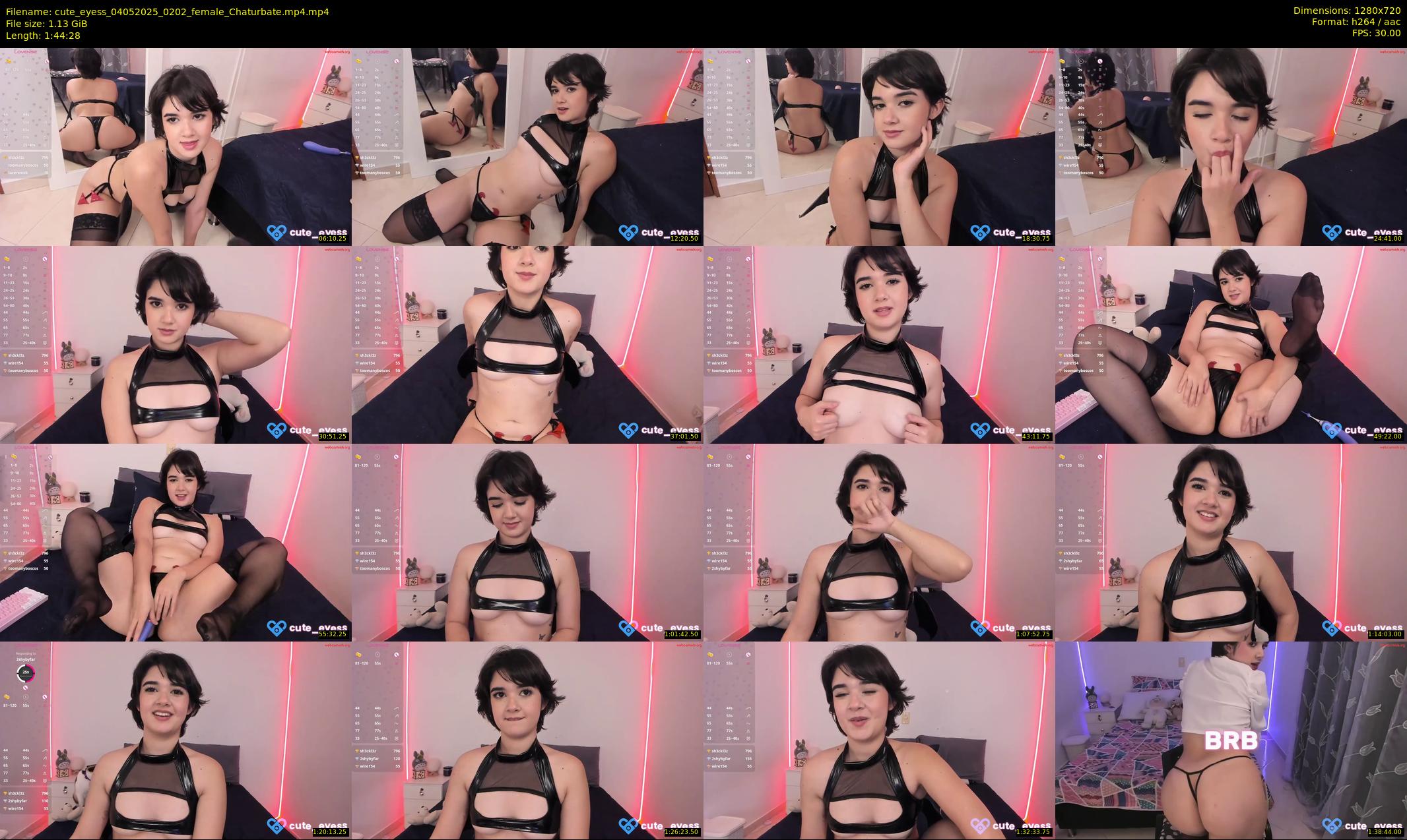 cute_eyess — 105 minute Chaturbate female cam show recording, 720p, May 4, 2025