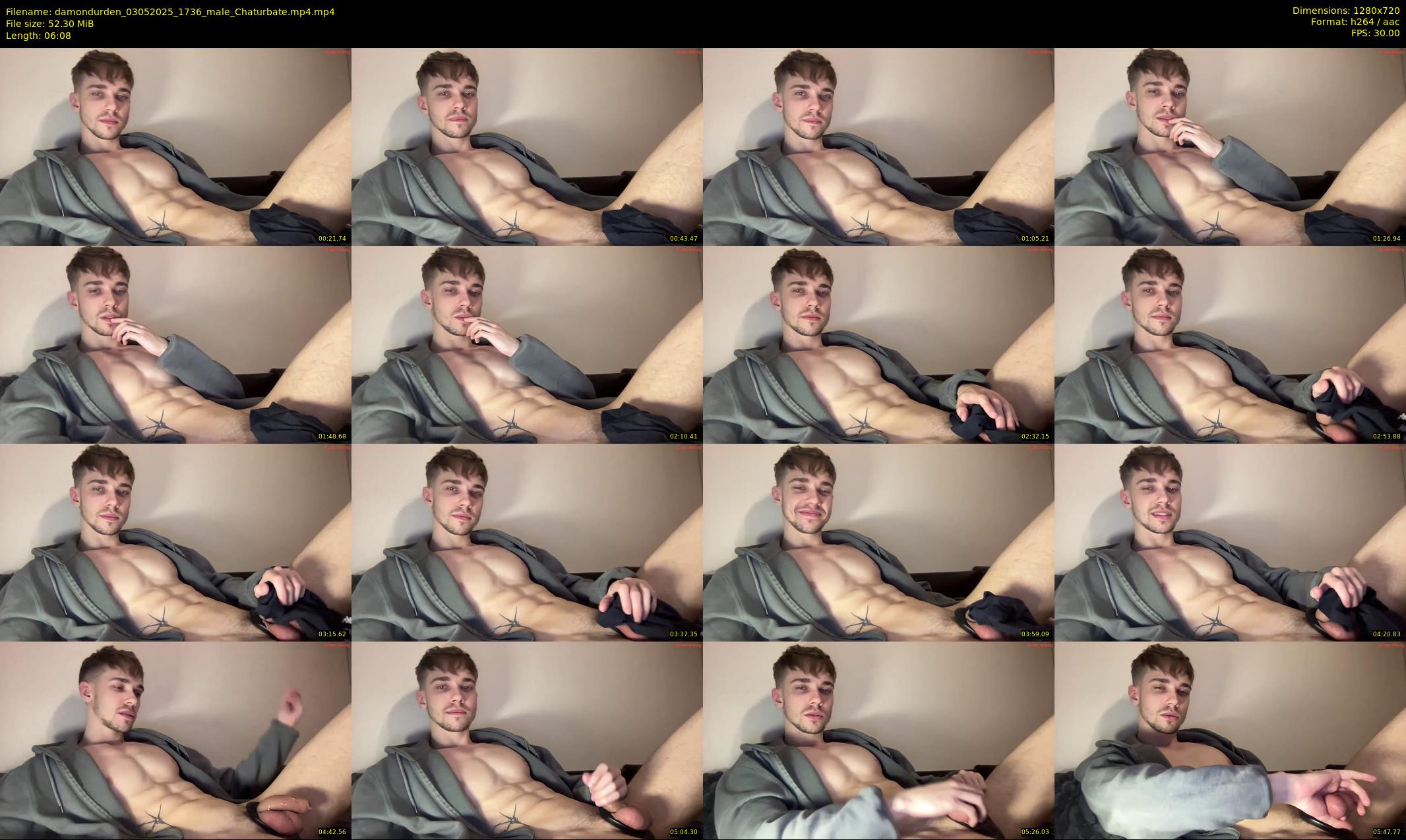 damondurden — 7 minute Chaturbate male cam show recording, 720p, May 3, 2025