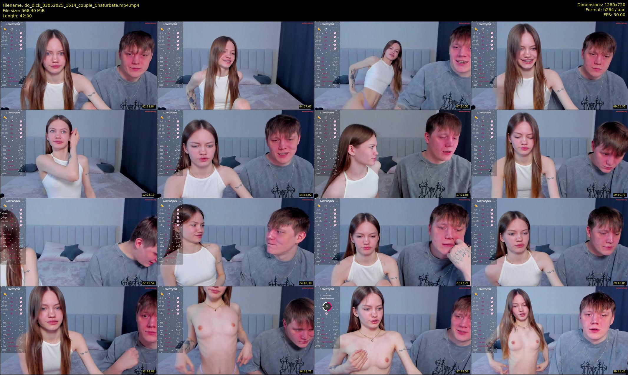 do_dick — 42 minute Chaturbate couple cam show recording, 720p, May 3, 2025