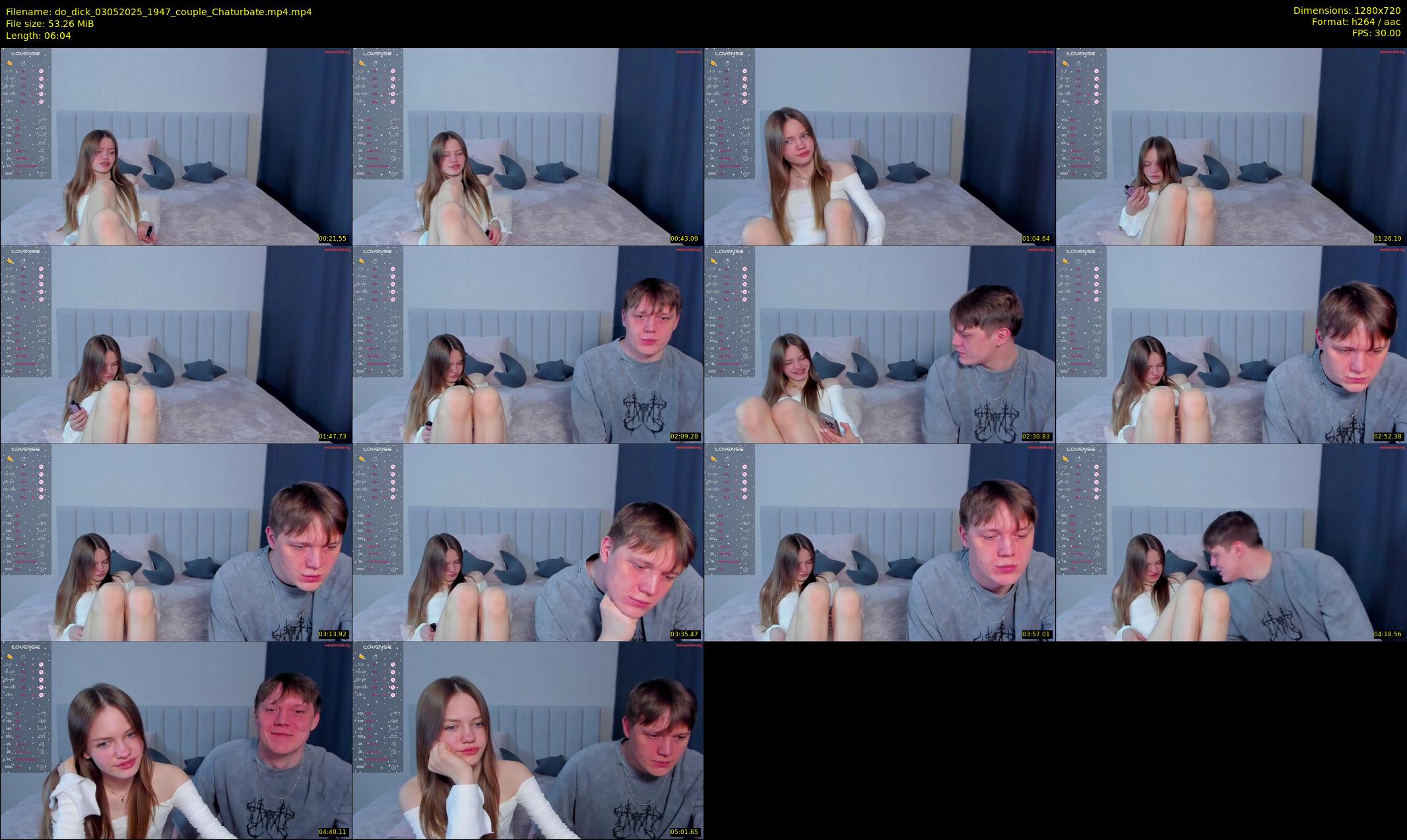 do_dick — 7 minute Chaturbate couple cam show recording, 720p, May 3, 2025