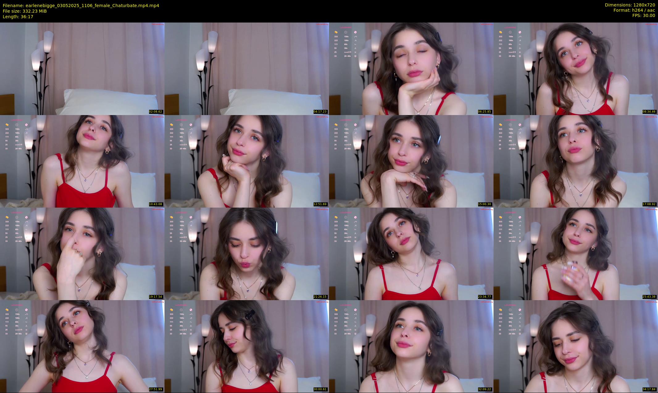 earlenebigge — 37 minute Chaturbate female cam show recording, 720p, May 3, 2025