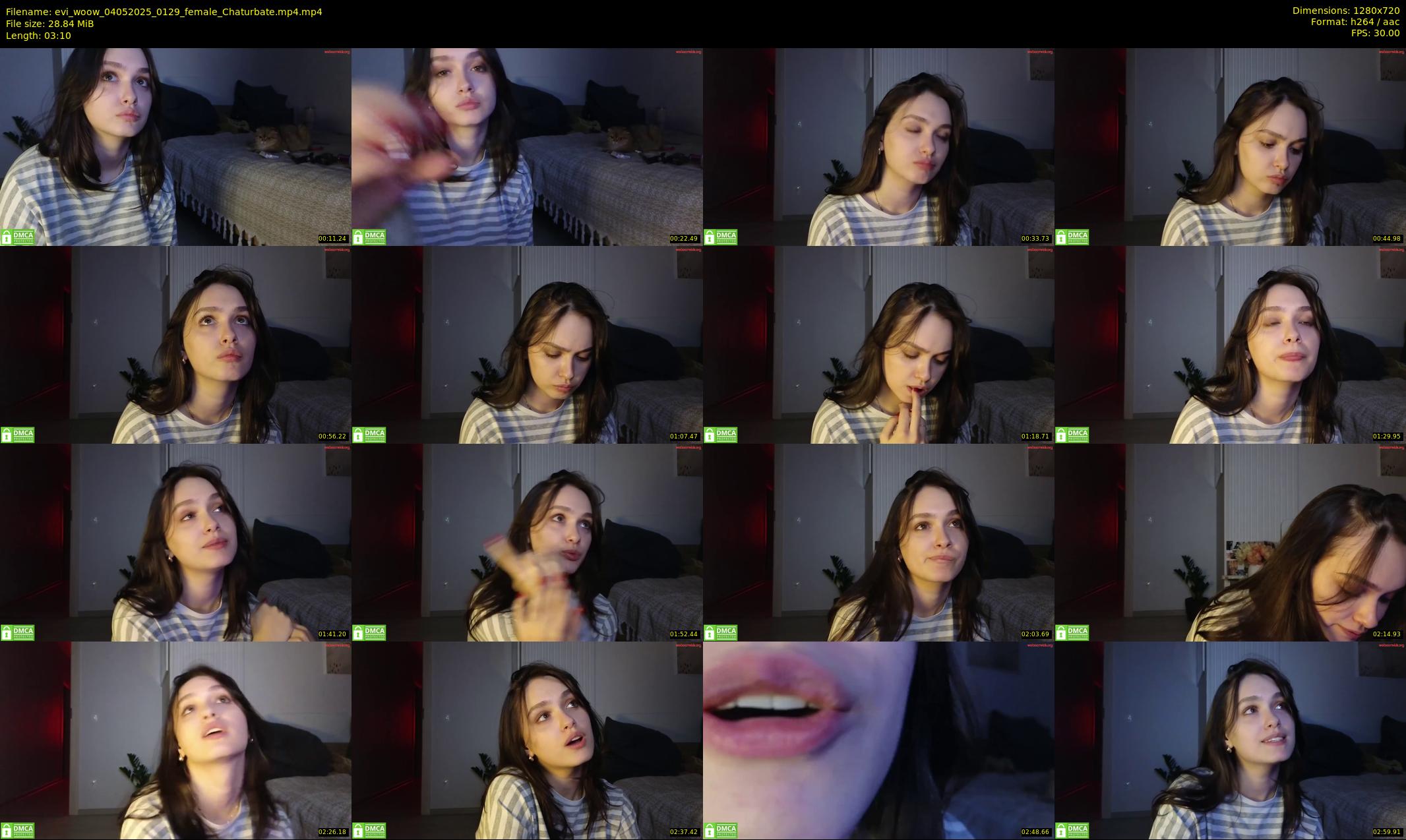 evi_woow — 4 minute Chaturbate female cam show recording, 720p, May 4, 2025