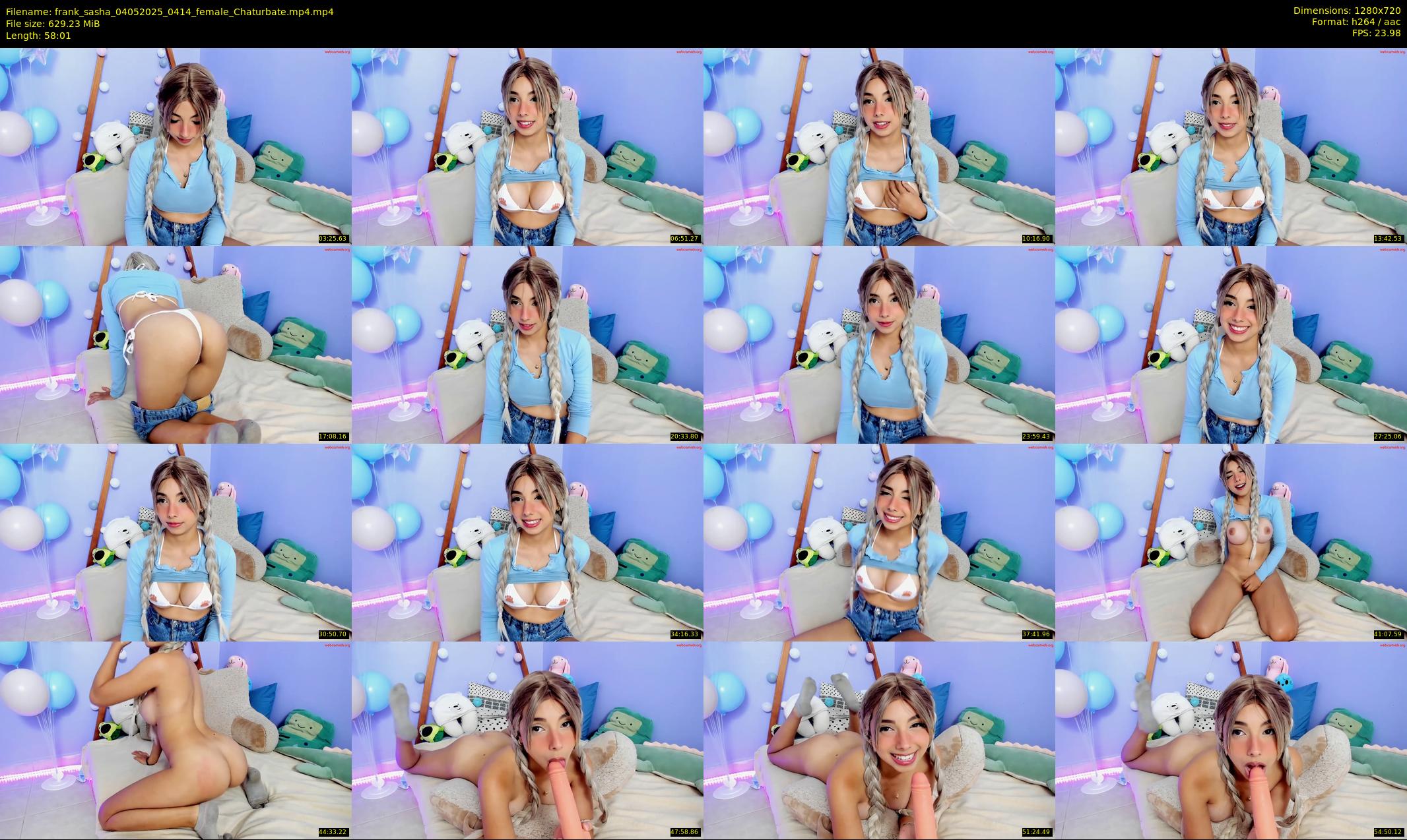 frank_sasha — 59 minute Chaturbate couple cam show recording, 720p, May 4, 2025