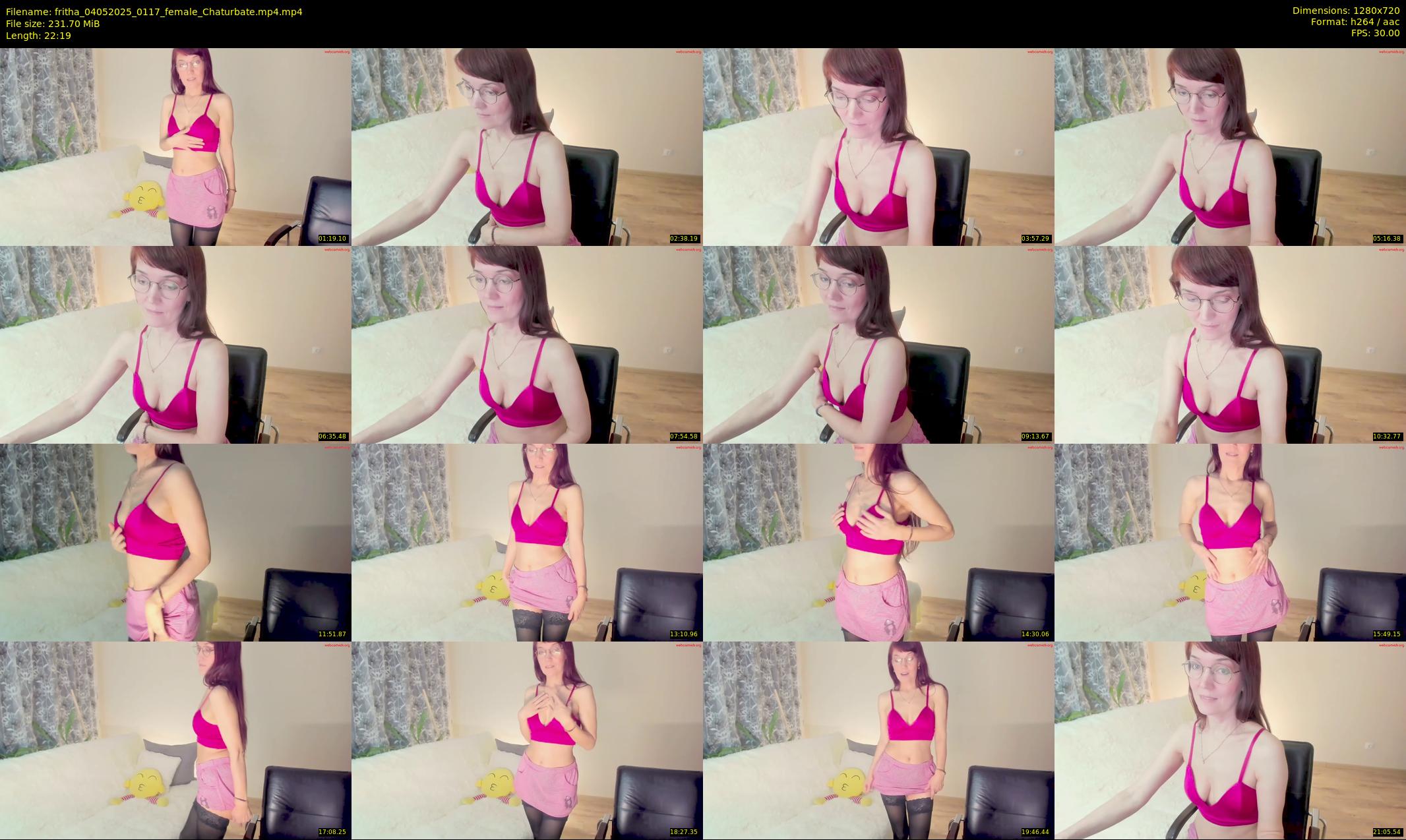 fritha — 23 minute Chaturbate female cam show recording, 720p, May 4, 2025