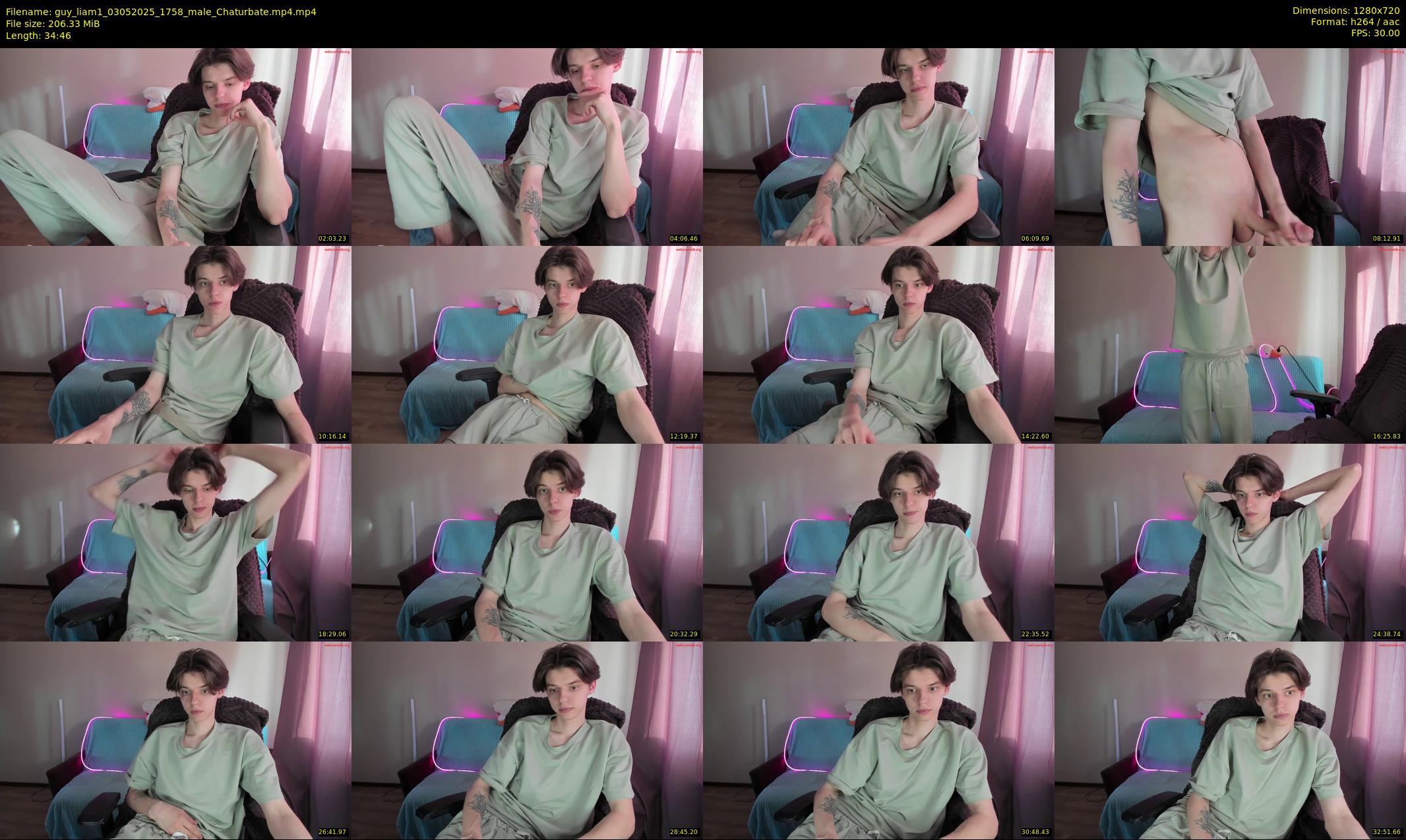 guy_liam1 — 35 minute Chaturbate male cam show recording, 720p, May 3, 2025